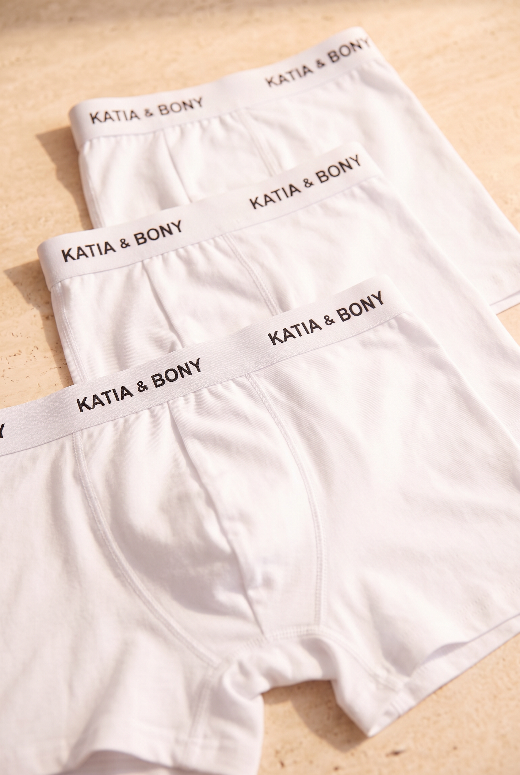 22603M4001 3PCK BASIC KUTULU MODAL ERKEK BOXER Beyaz