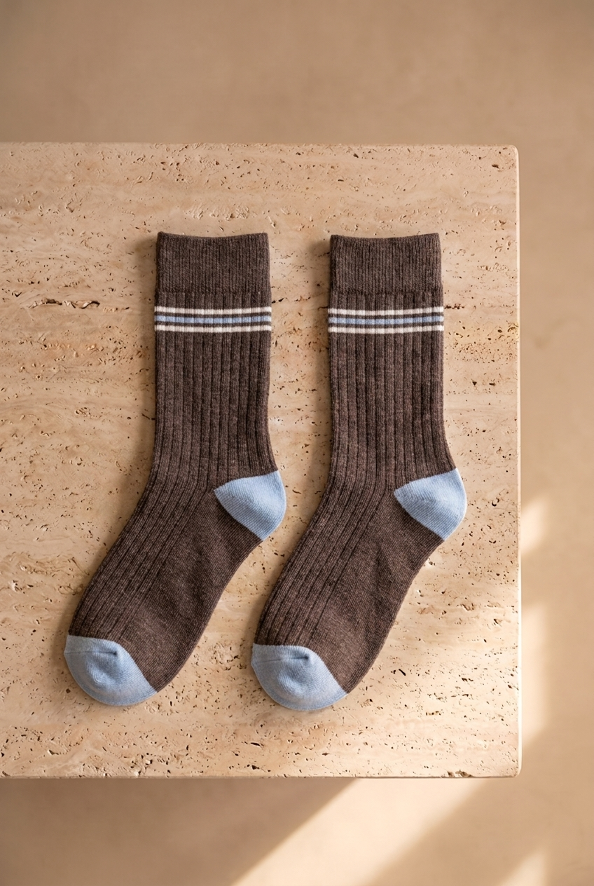 Men's 5-Piece Striped Sock Socks