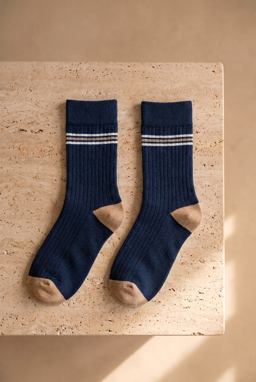 Men's 5-Piece Striped Sock Socks