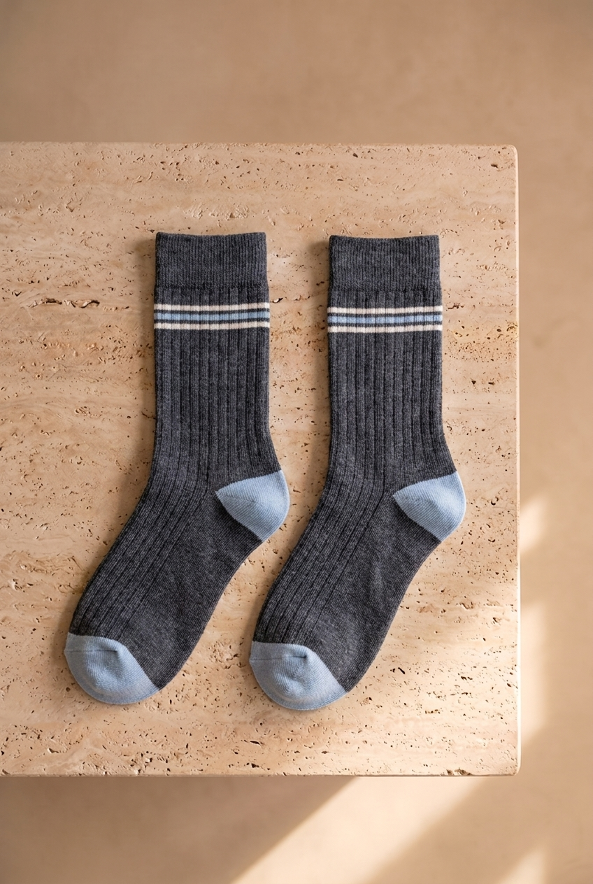 Men's 5-Piece Striped Sock Socks
