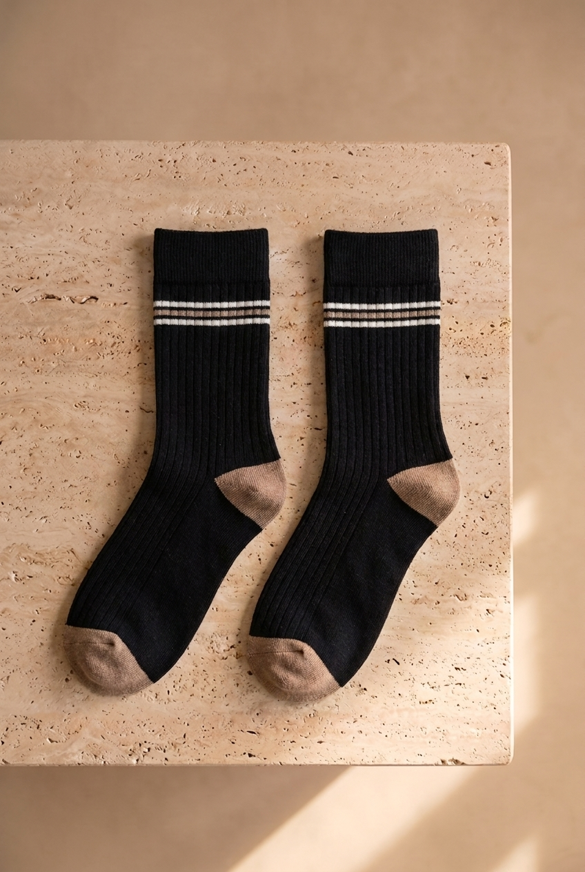 Men's 5-Piece Striped Sock Socks
