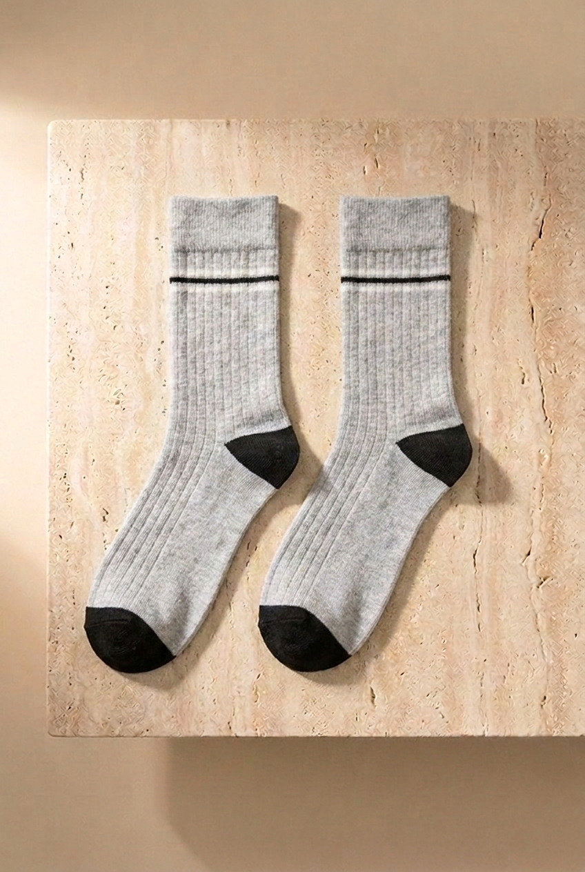Men's 5-Piece Striped Sock Socks
