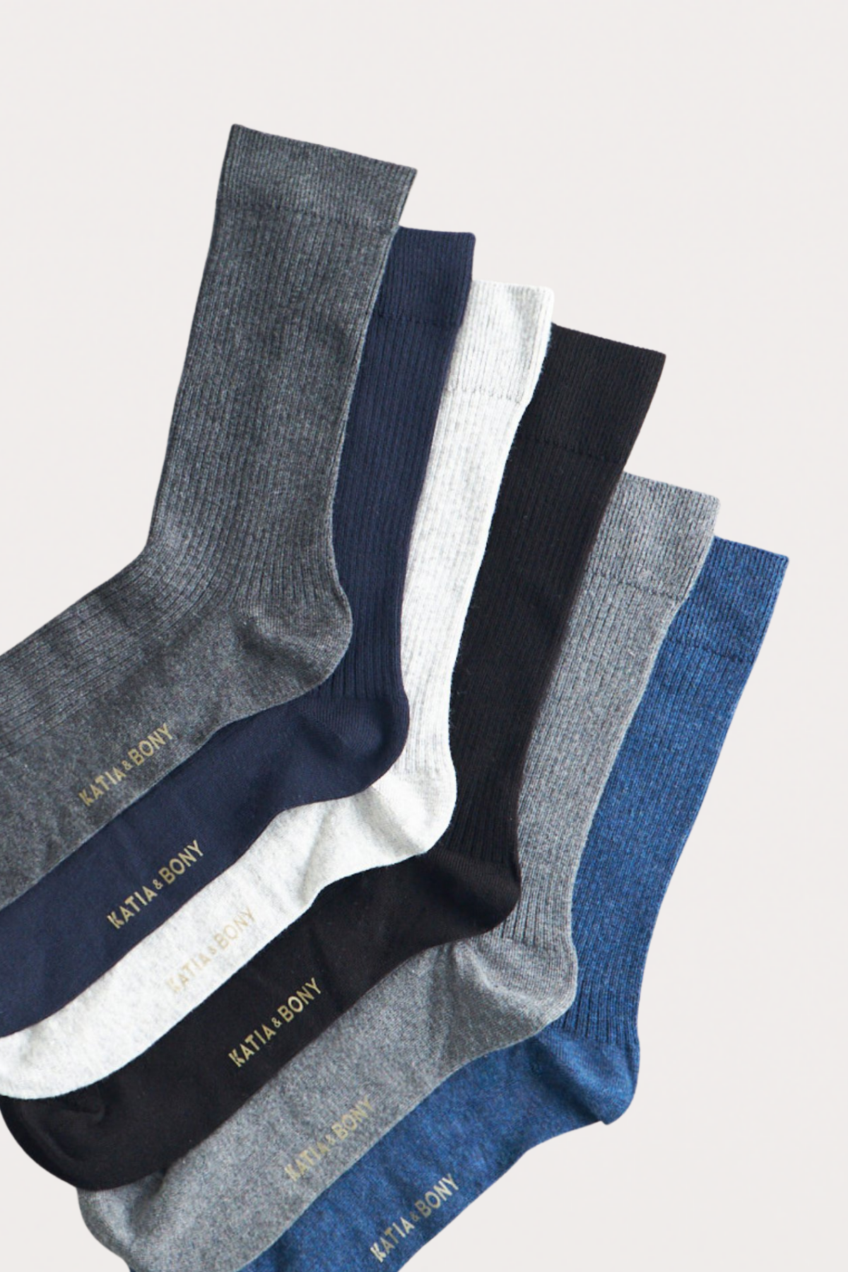 Erkek 6 lı Paket Kutulu Premium Soket Çorap Gri Mıx
