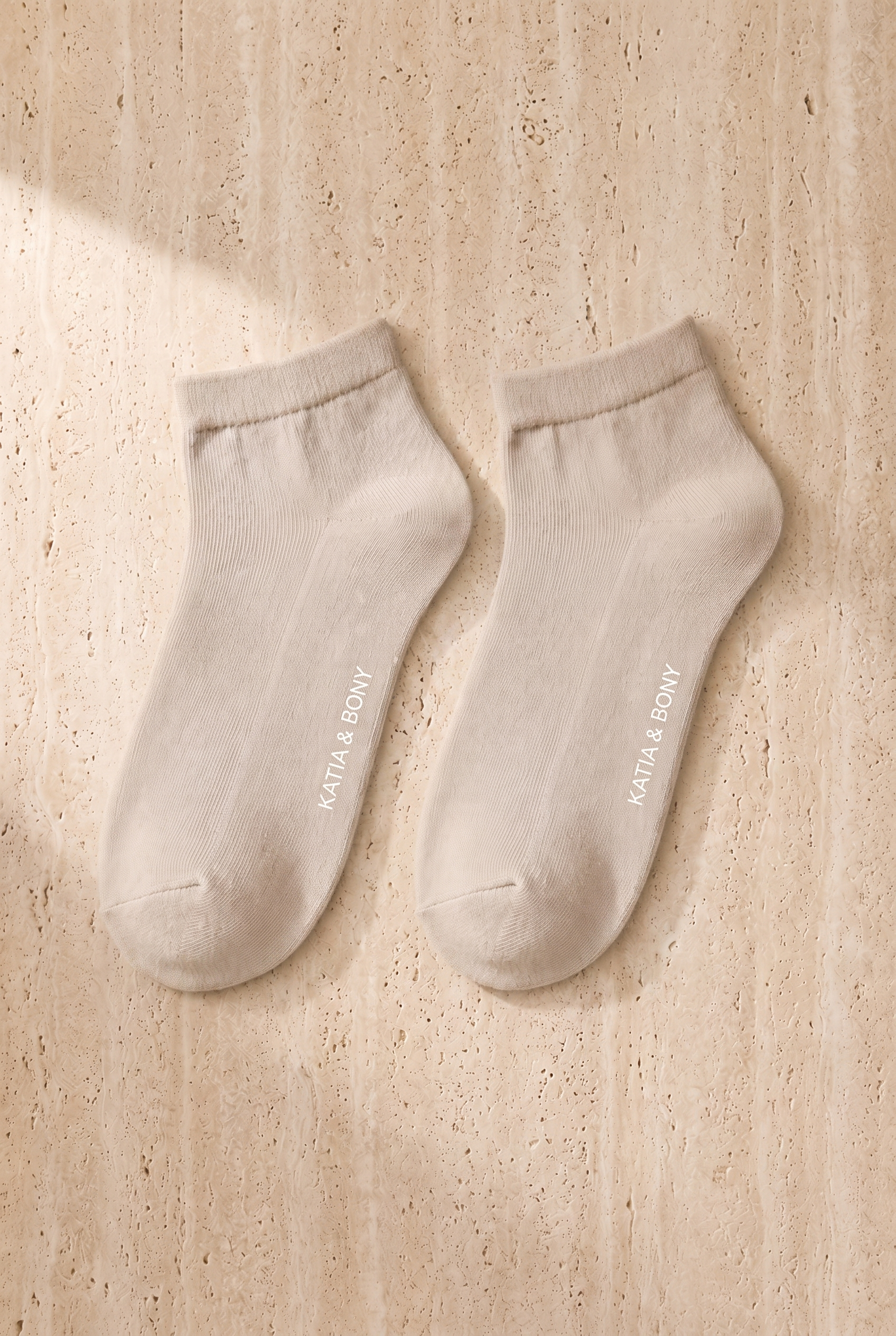 Erkek Basic Bej Step Çorap