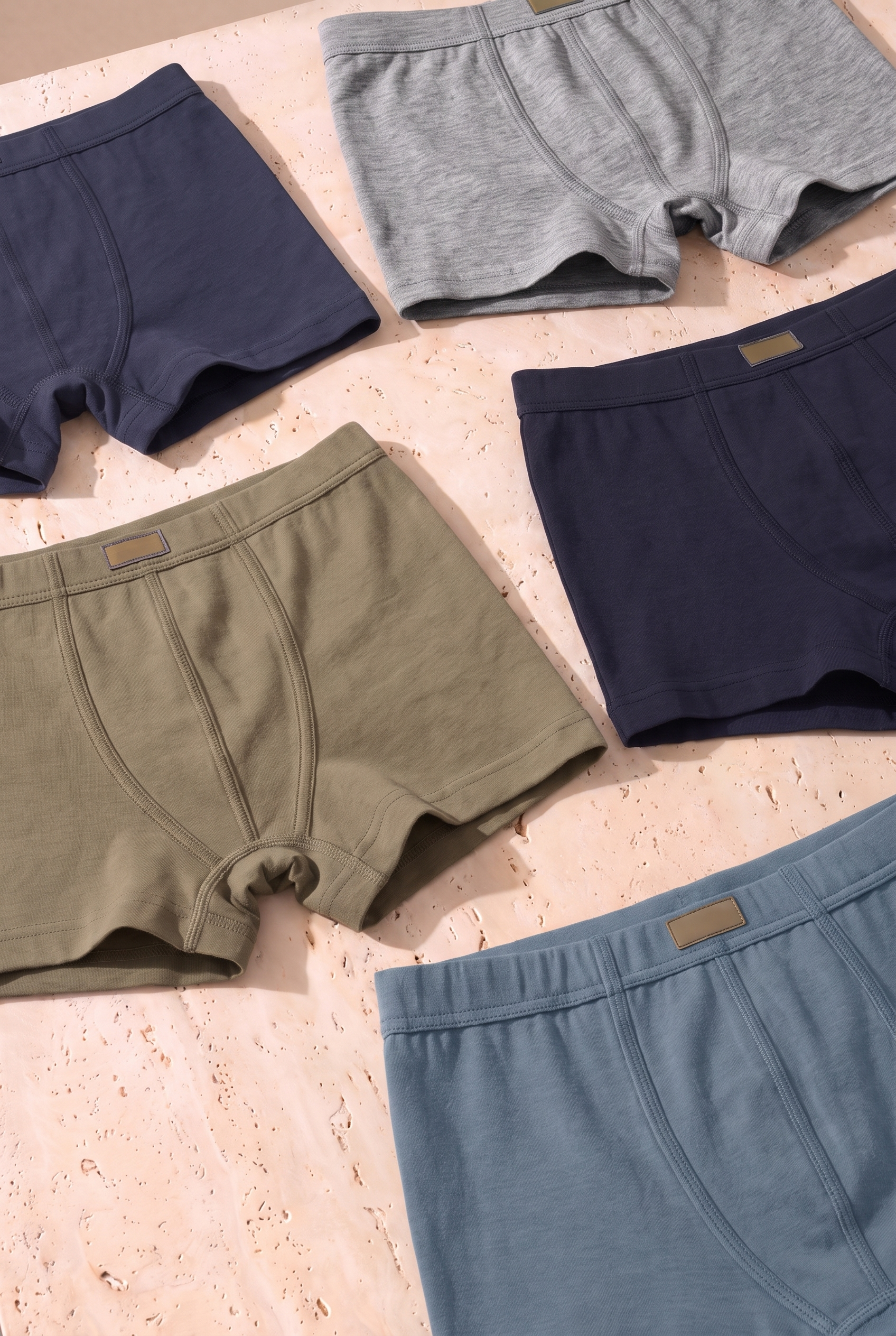 Erkek Çocuk 5'li Basic Boxer Çok Renkli