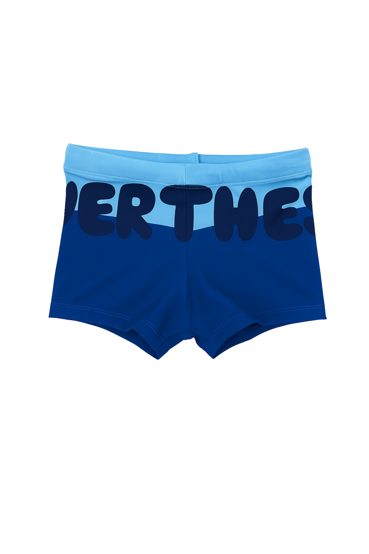 Erkek Çocuk Frill Wave Overthesea Slim Fit Mayo Lacivert 