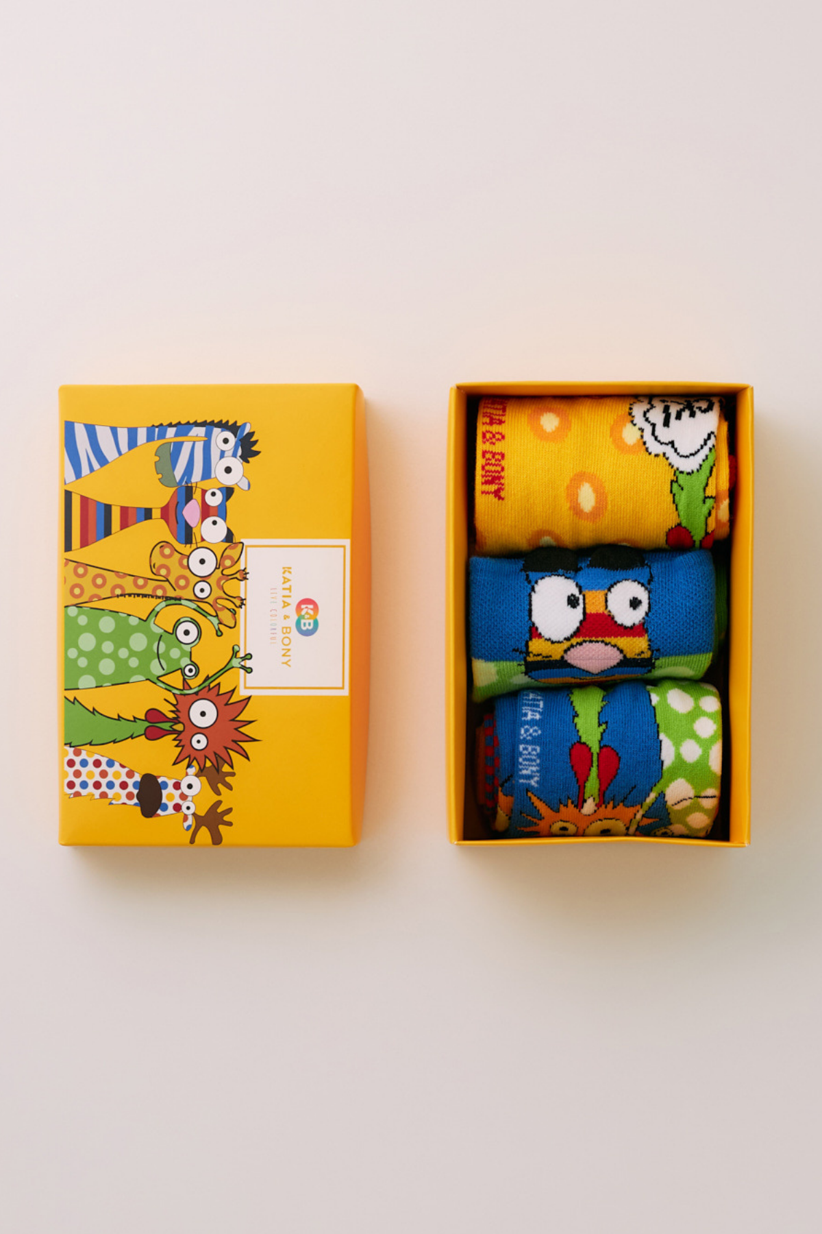 Erkek Çocuk Horoz Desenli 3'lü Kutulu Soket Çorap