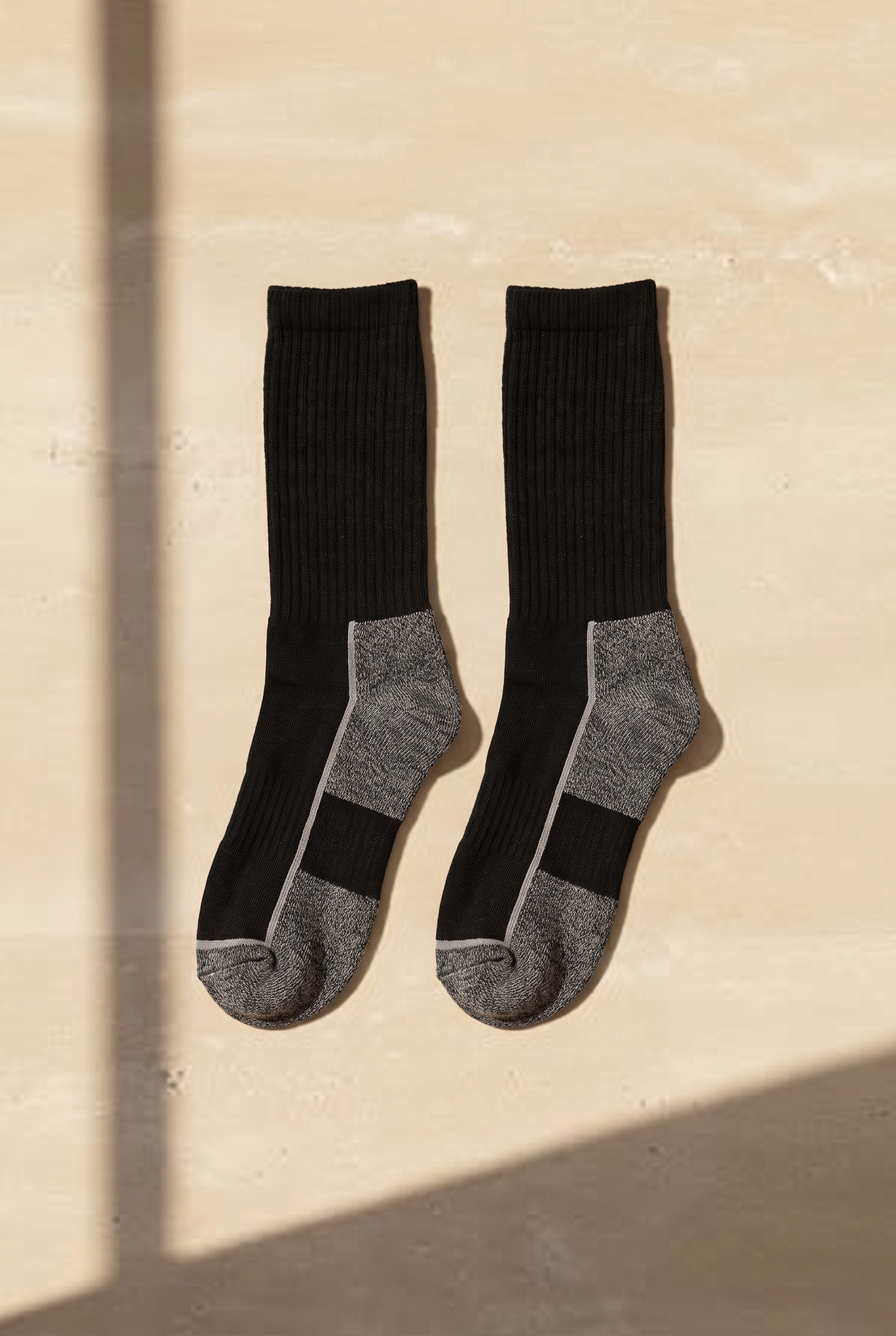 Men's Jacquard Socks Black