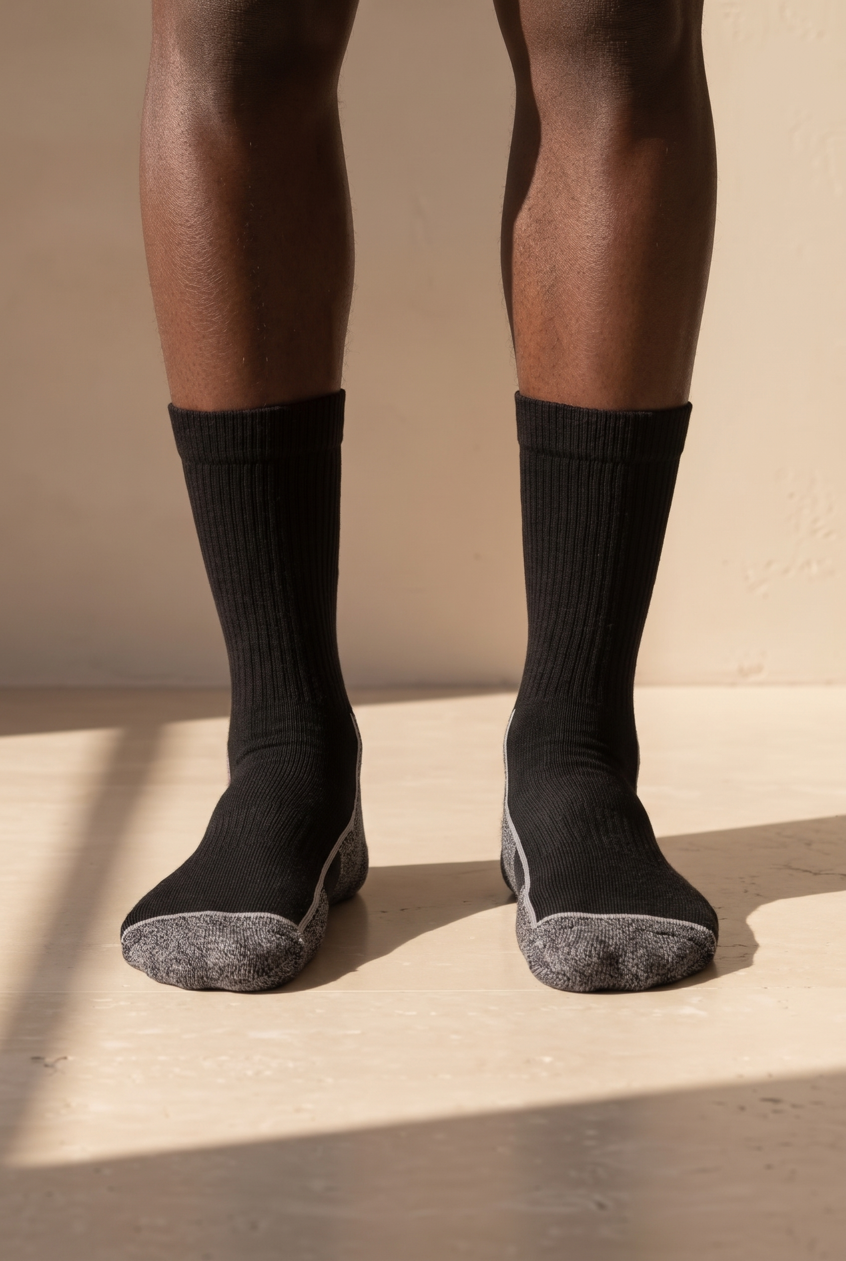 Men's Jacquard Socks Black