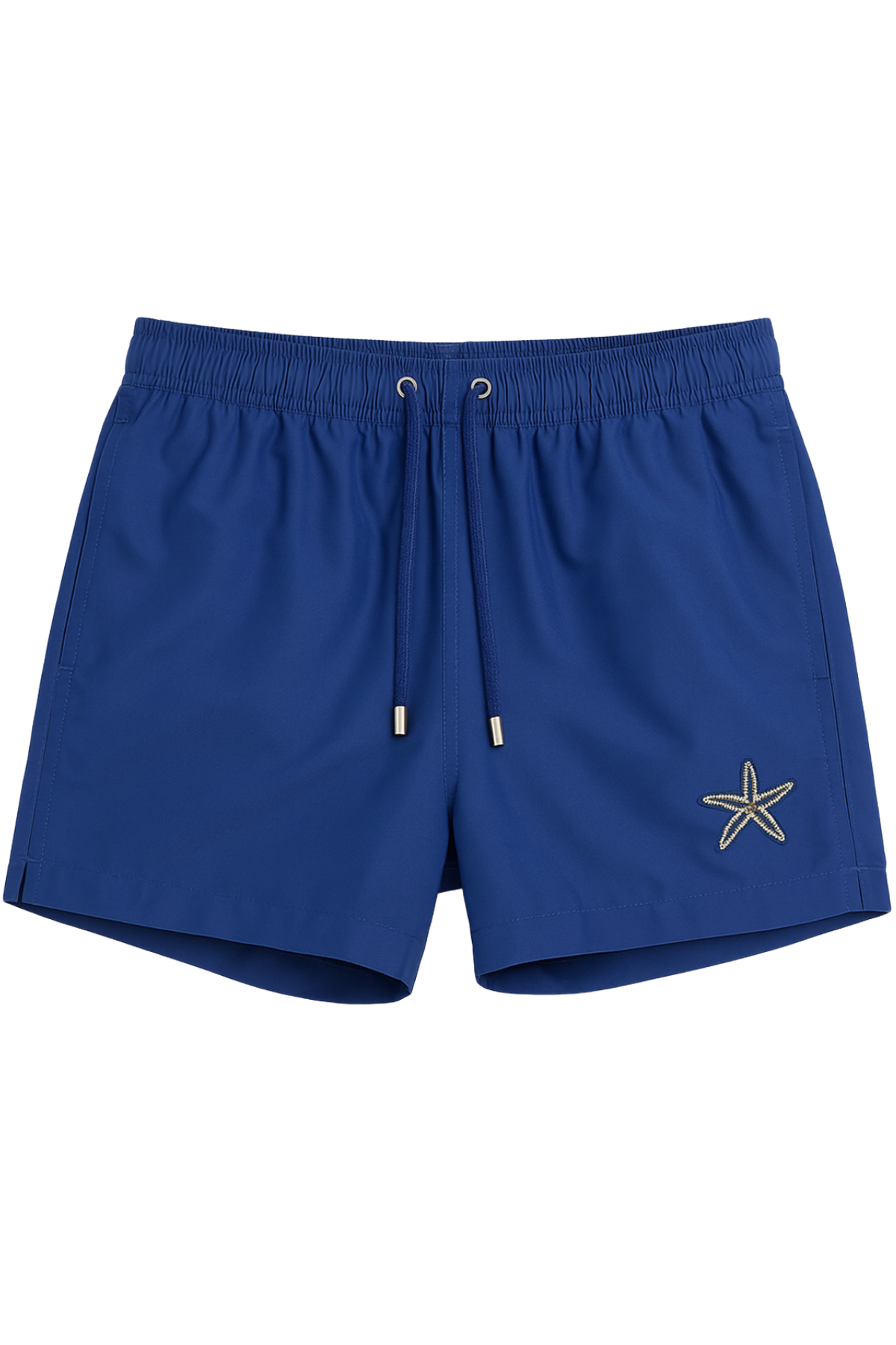 Erkek Seageo Deniz Yıldızı İşlemeli Deniz Şortu Lacivert