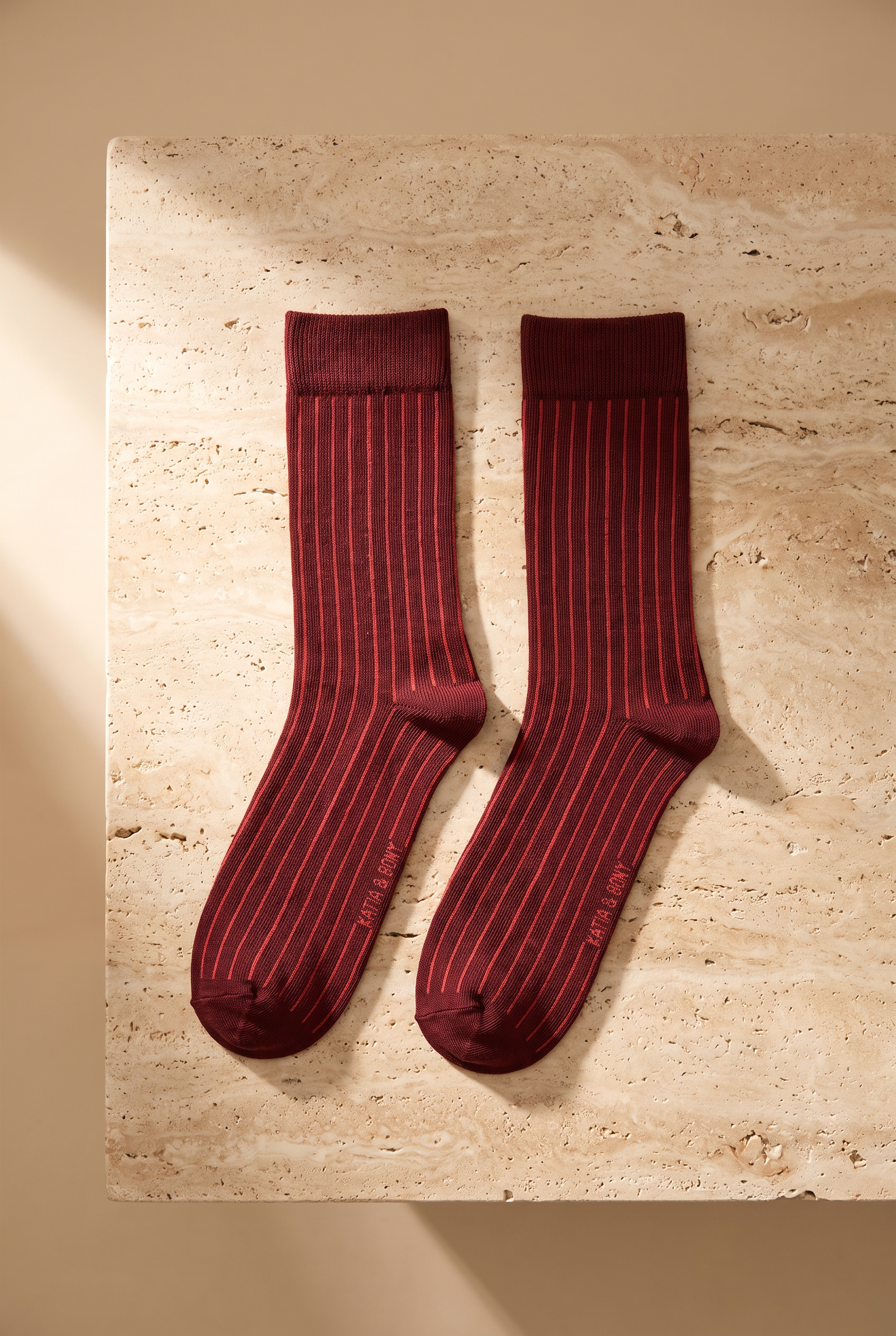 22601M4006 ERKEK SOKET ÇORAP Bordo