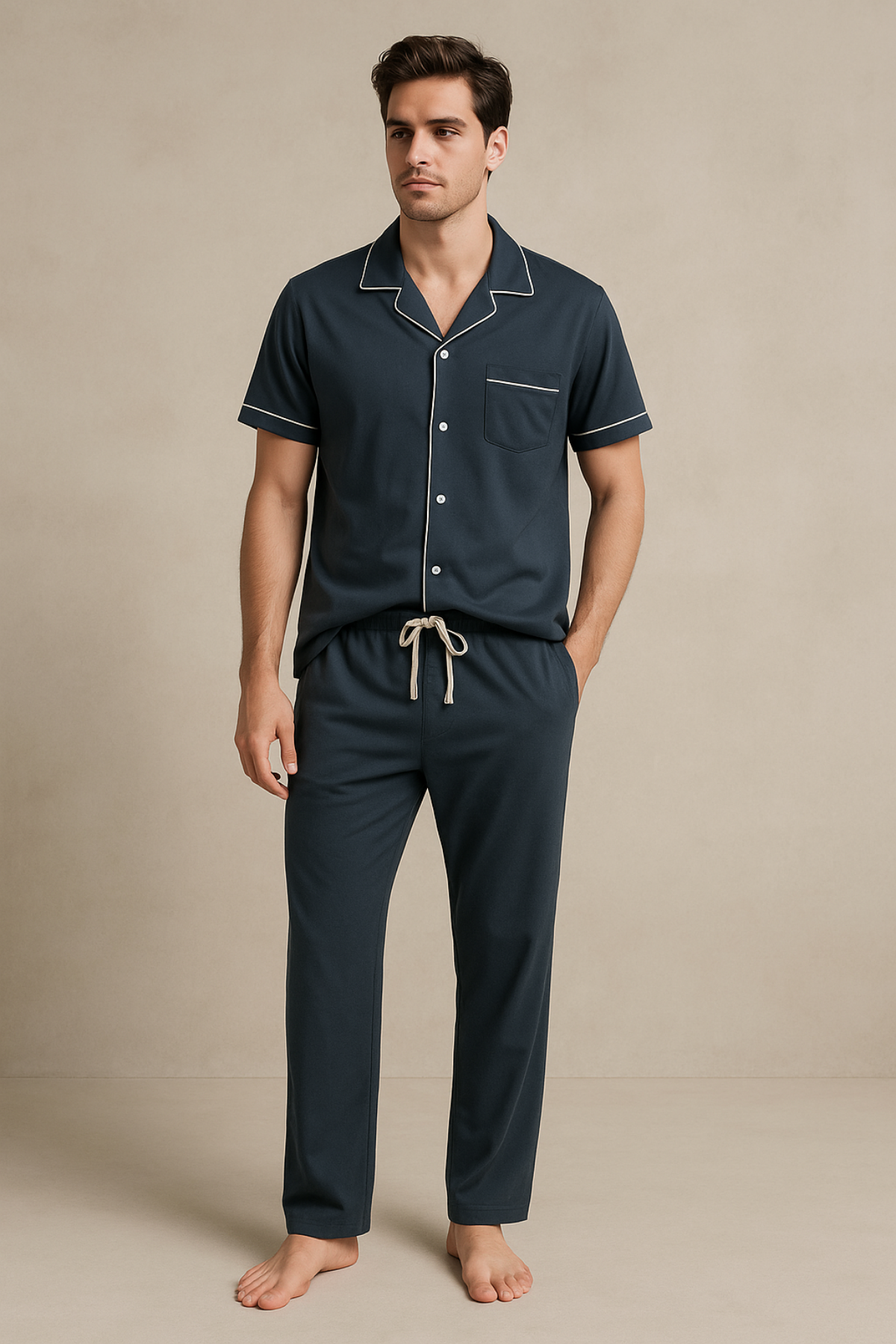 Erkek Silver Pijama Takımı