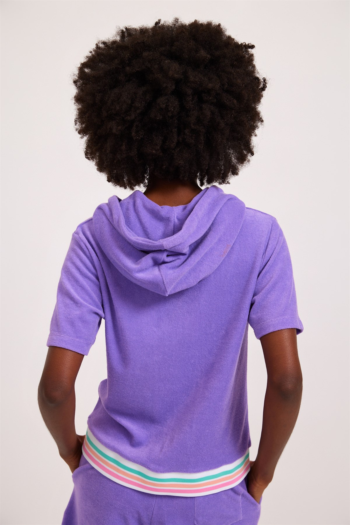 Fairytale Kadın Havlu Sweatshirt Mor