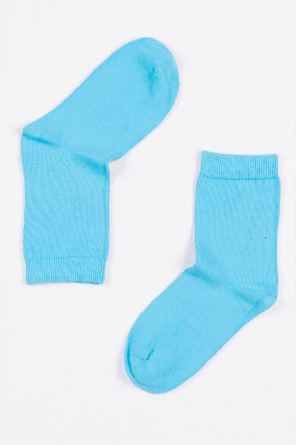 Family Çocuk Basic Soket Çorap-TURQUOISE