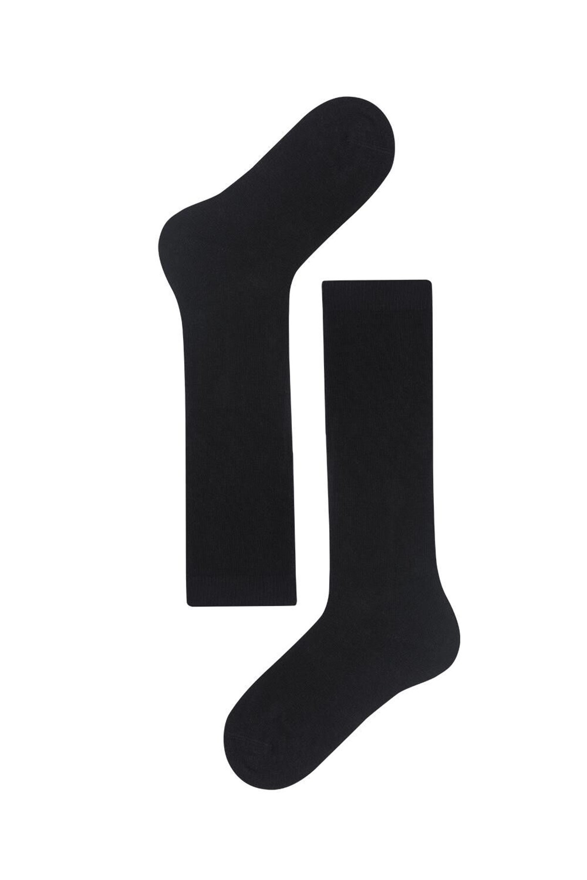 Family Dizaltı Çocuk Basic Çorap-SİYAH