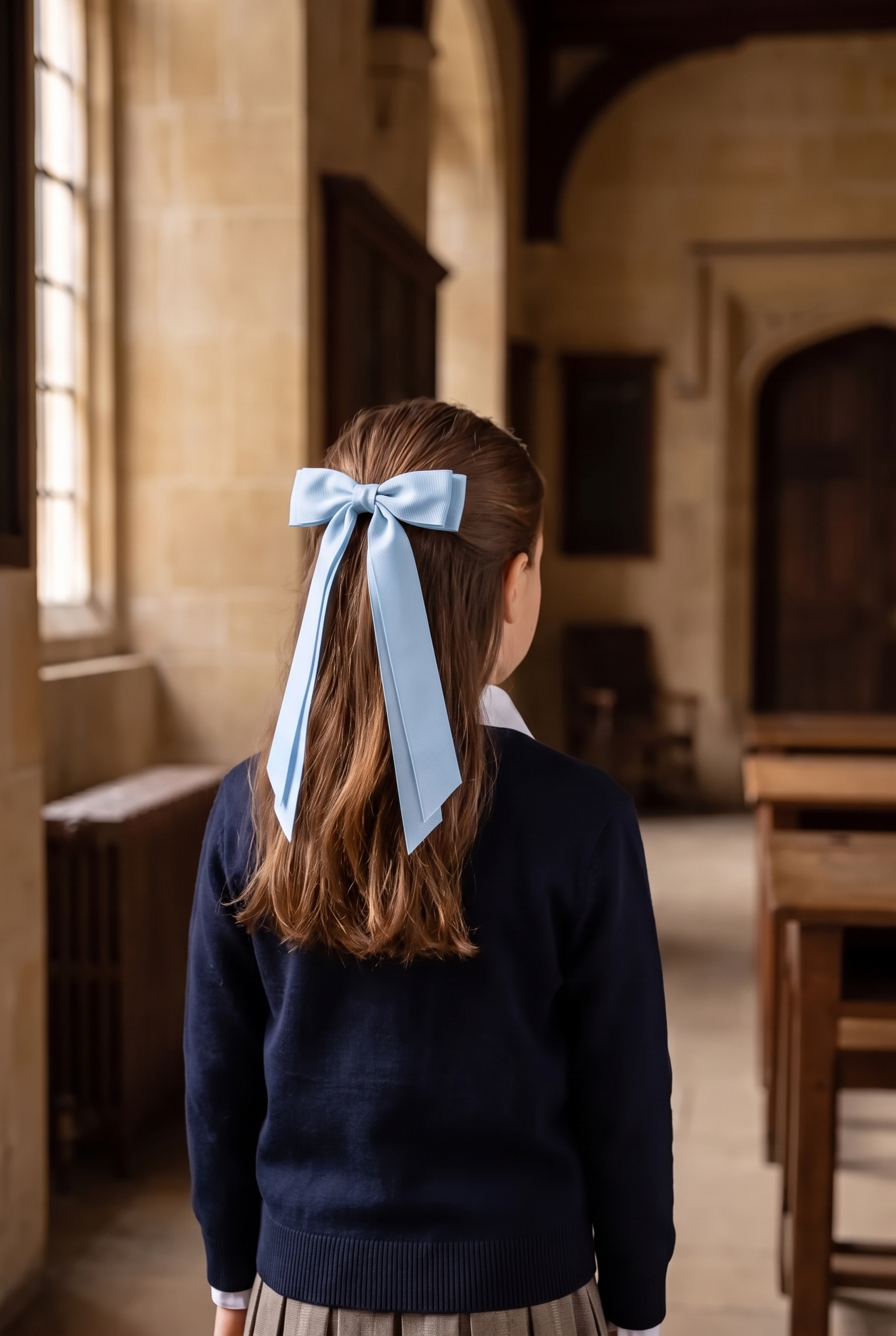 Bow Vending Buckle Blue