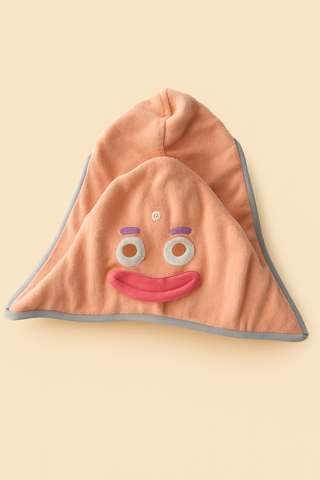 22505G2009 GÖZ AKSESUARLI SAÇ HAVLUSU Pembe