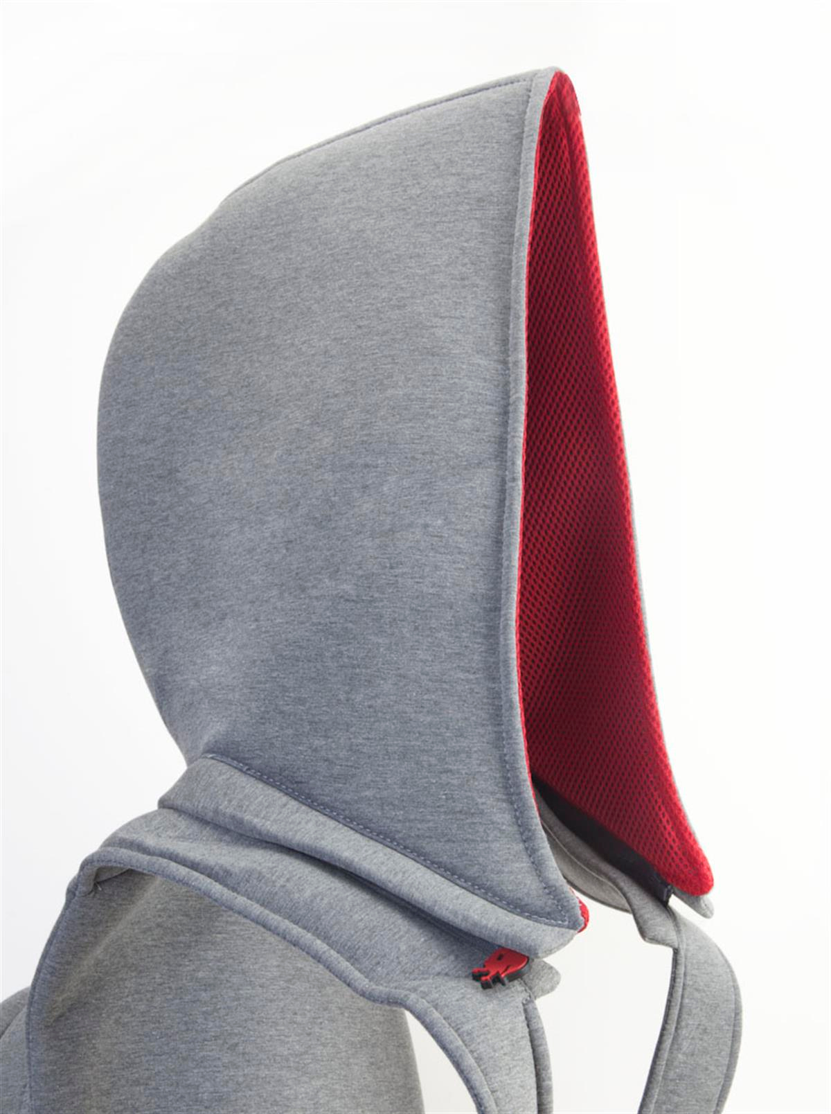 Grey Basic Sırt Çantası KIRMIZI