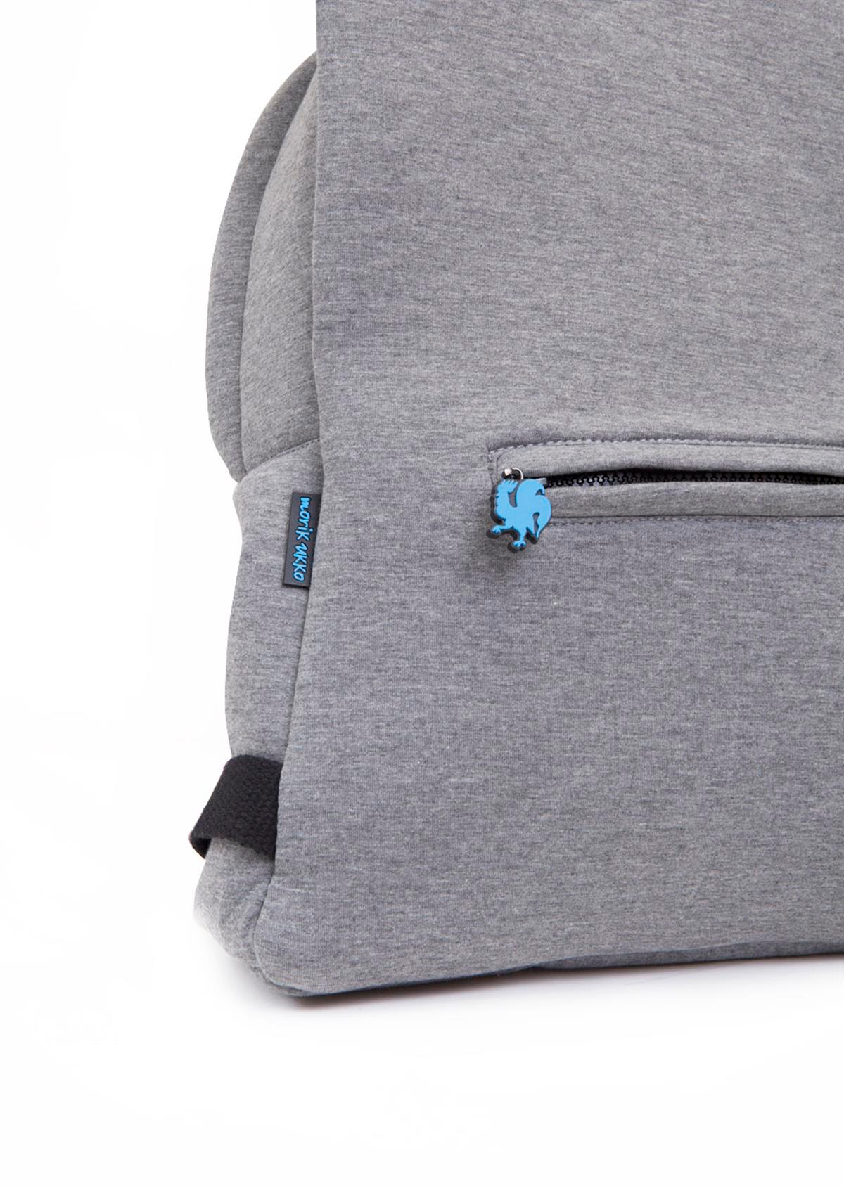 Grey Basic Sırt Çantası MAVİ