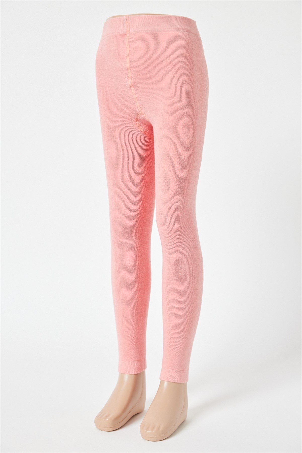 İçi Havlu Tayt Pembe