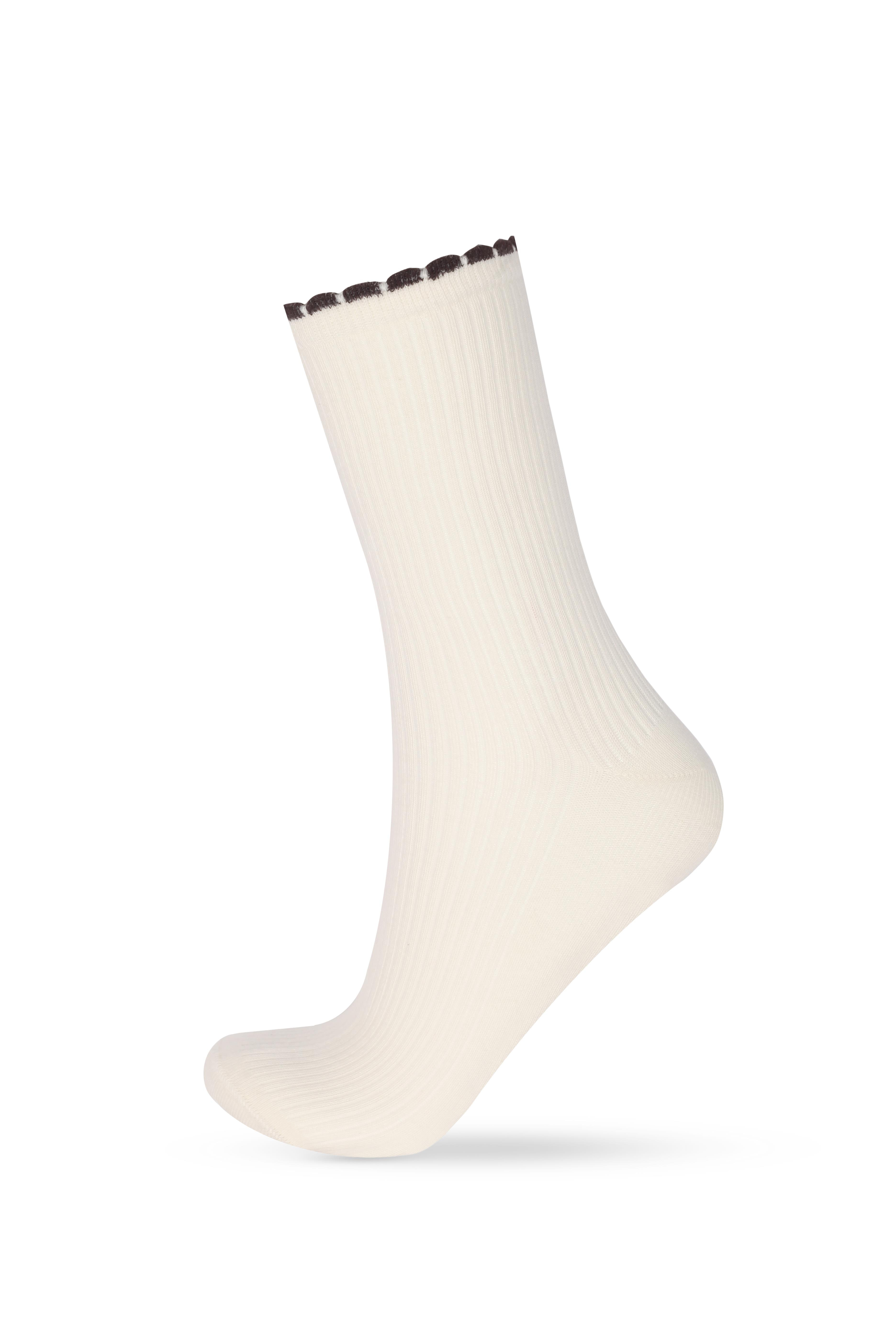 Kadın 4'lü Bileği Renkli Soket Çorap