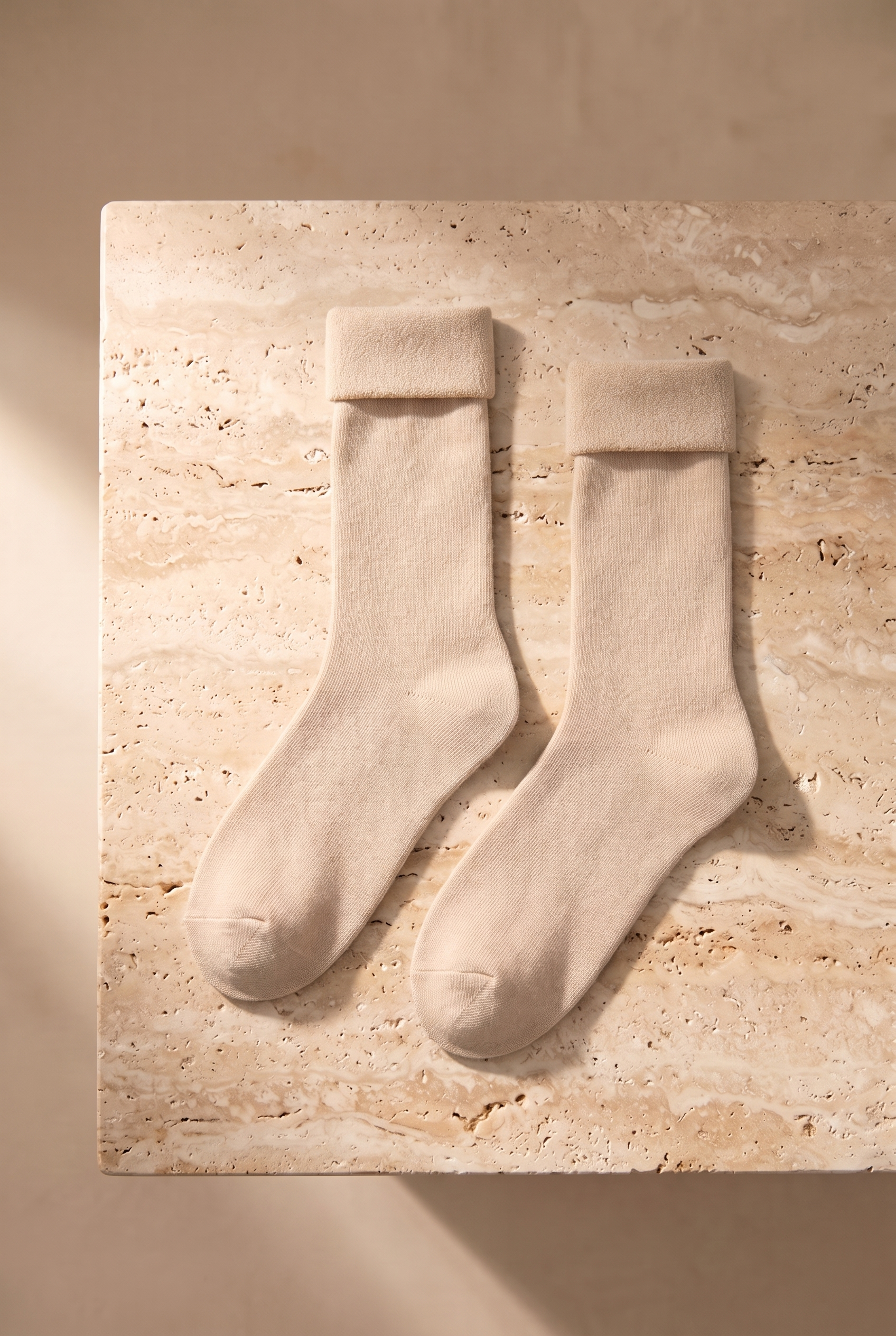 Kadın 5'li Paket İçi Havlu Soket Çorap Kahverengi Mix