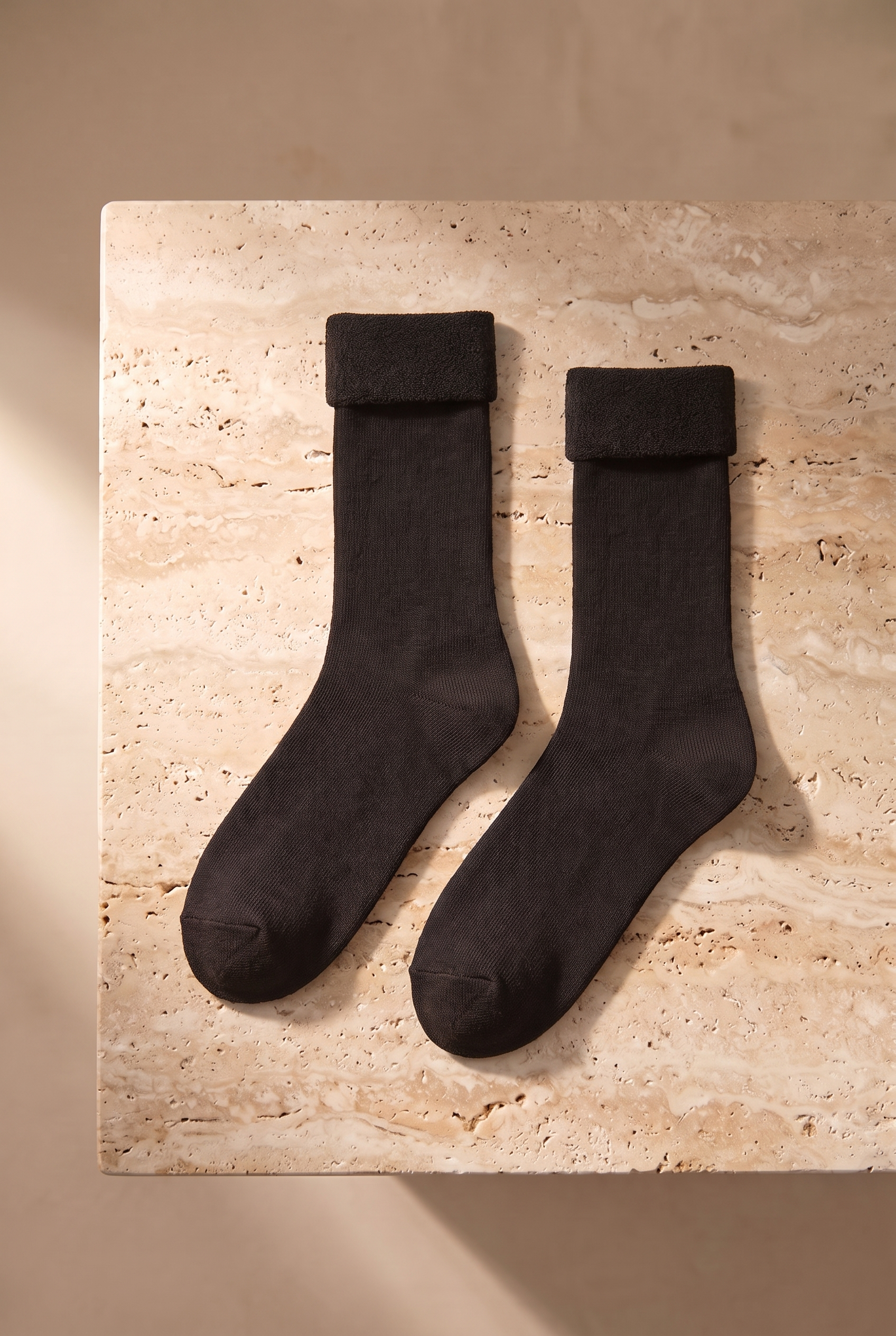 Kadın 5'li Paket İçi Havlu Soket Çorap Kahverengi Mix