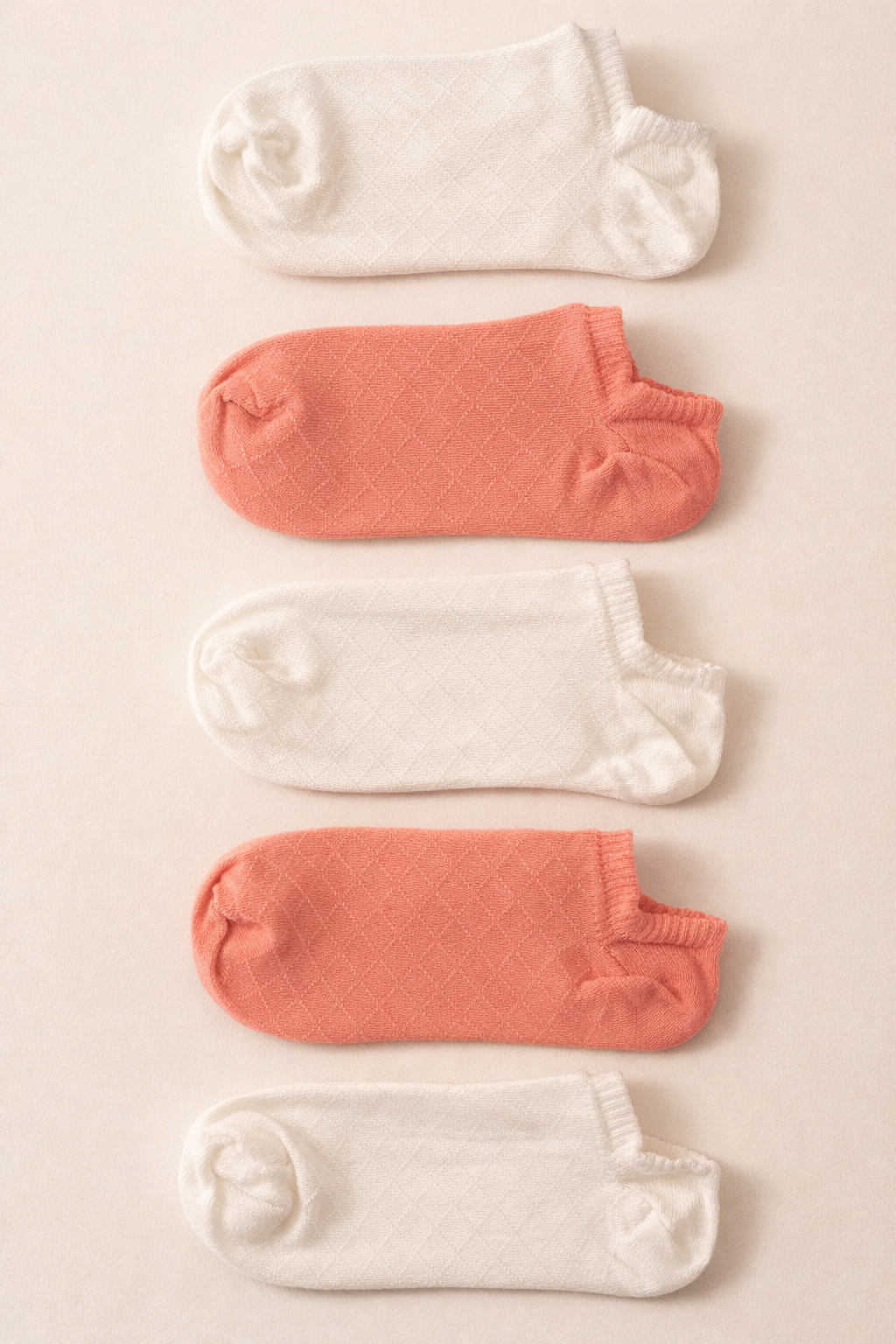 Kadın 5'li Sürpriz Paket Step Çorap Çok Renkli