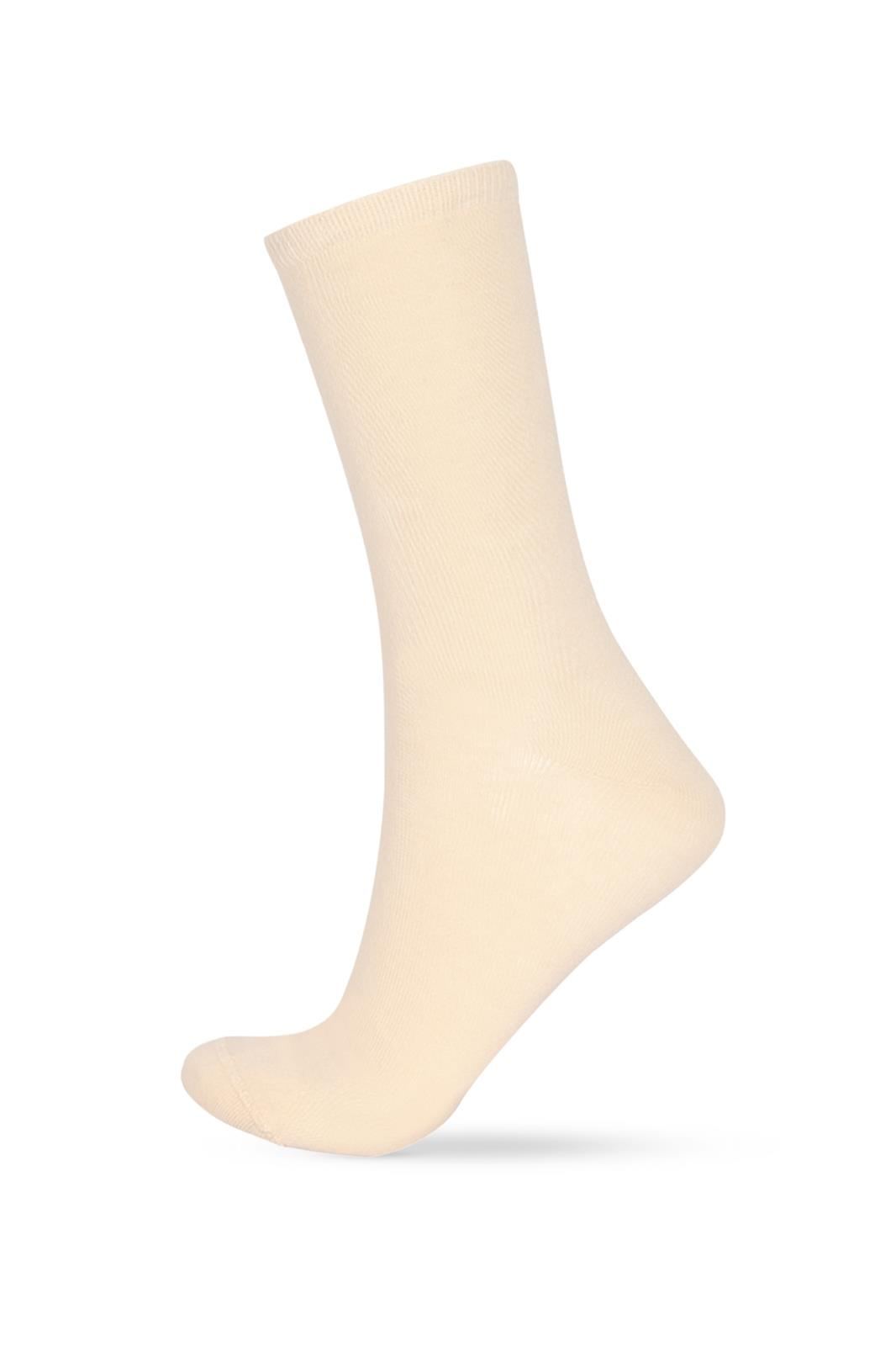 Kadın 6'lı Paket Kapli Desenli Soket Çorap