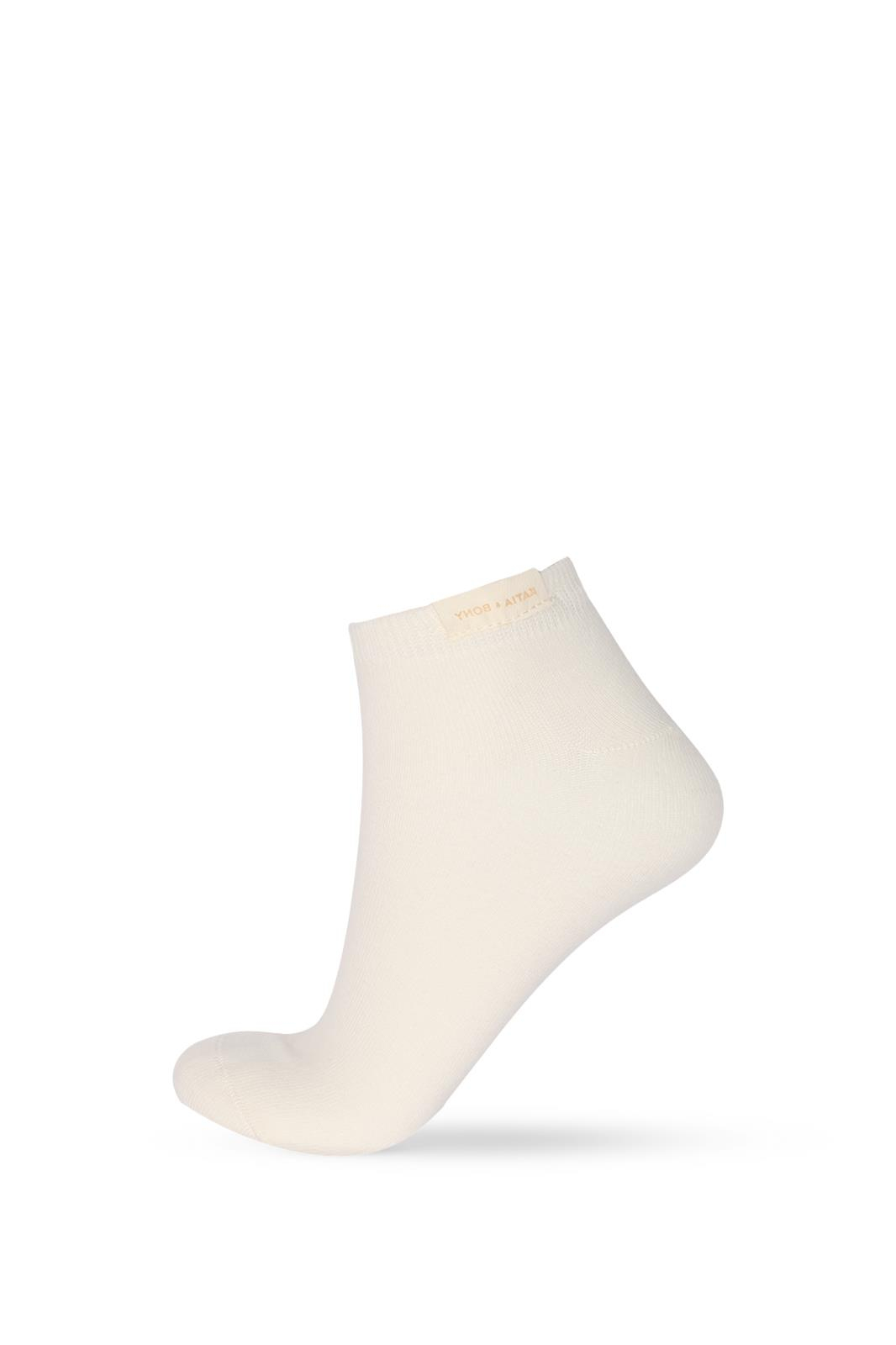 Kadın Basic 4'Lü Patik Çorap