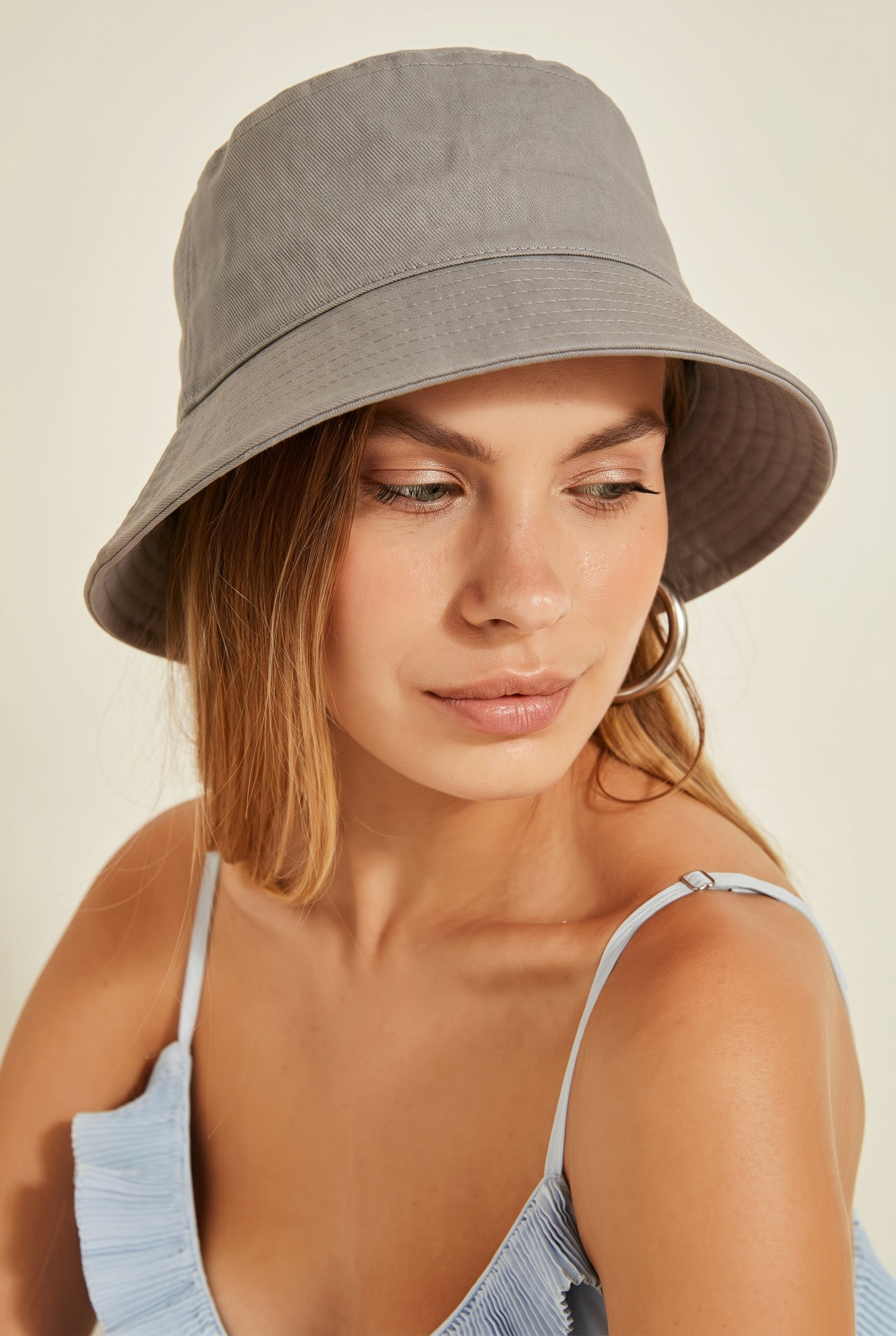 12605W5024 BASIC KADIN ŞAPKA Antrasit