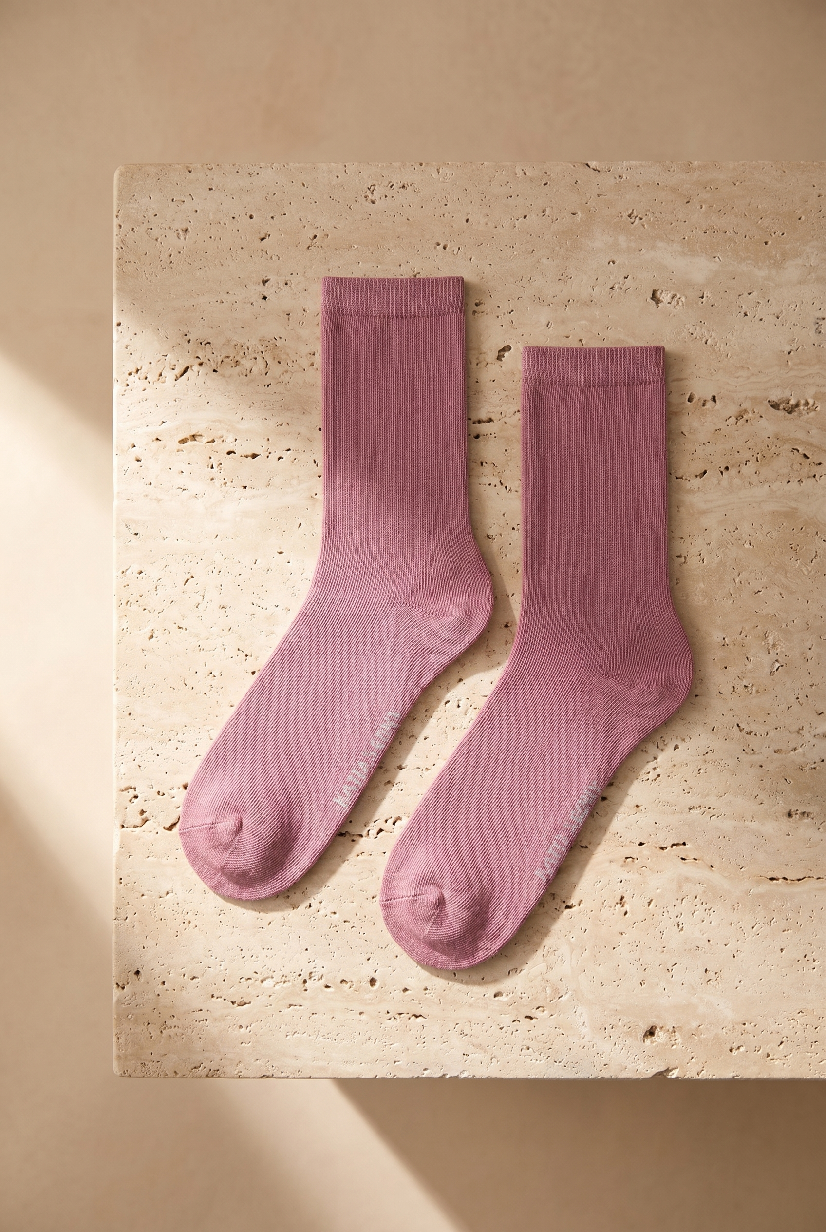 Kadın Family Basic Soket Çorap Gül Violet