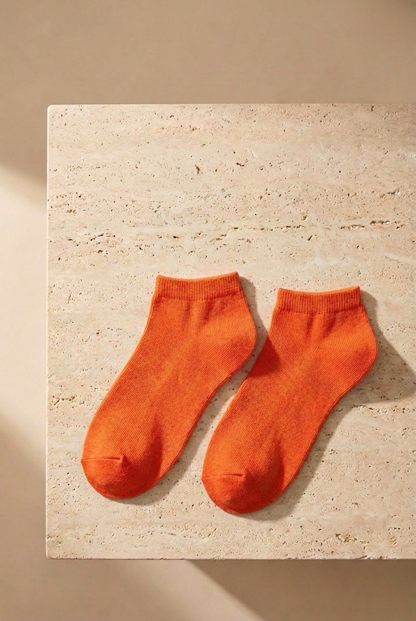 Kadın Pamuklu Patik Çorap