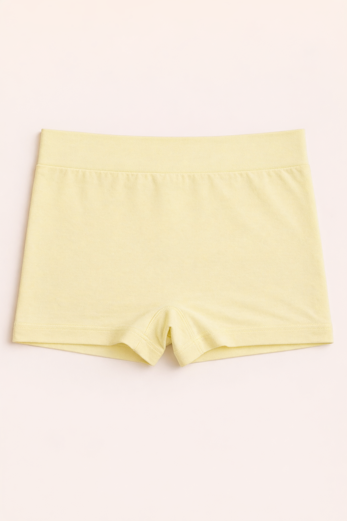 Kadın Sarı Seamless Boxer