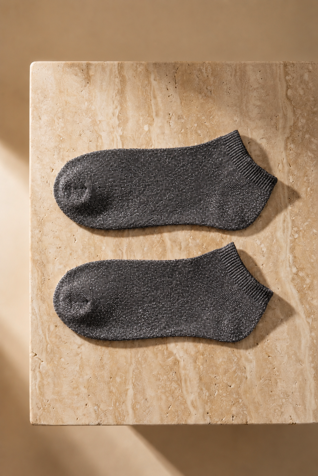 Women's Shine Booties Socks Anthracite