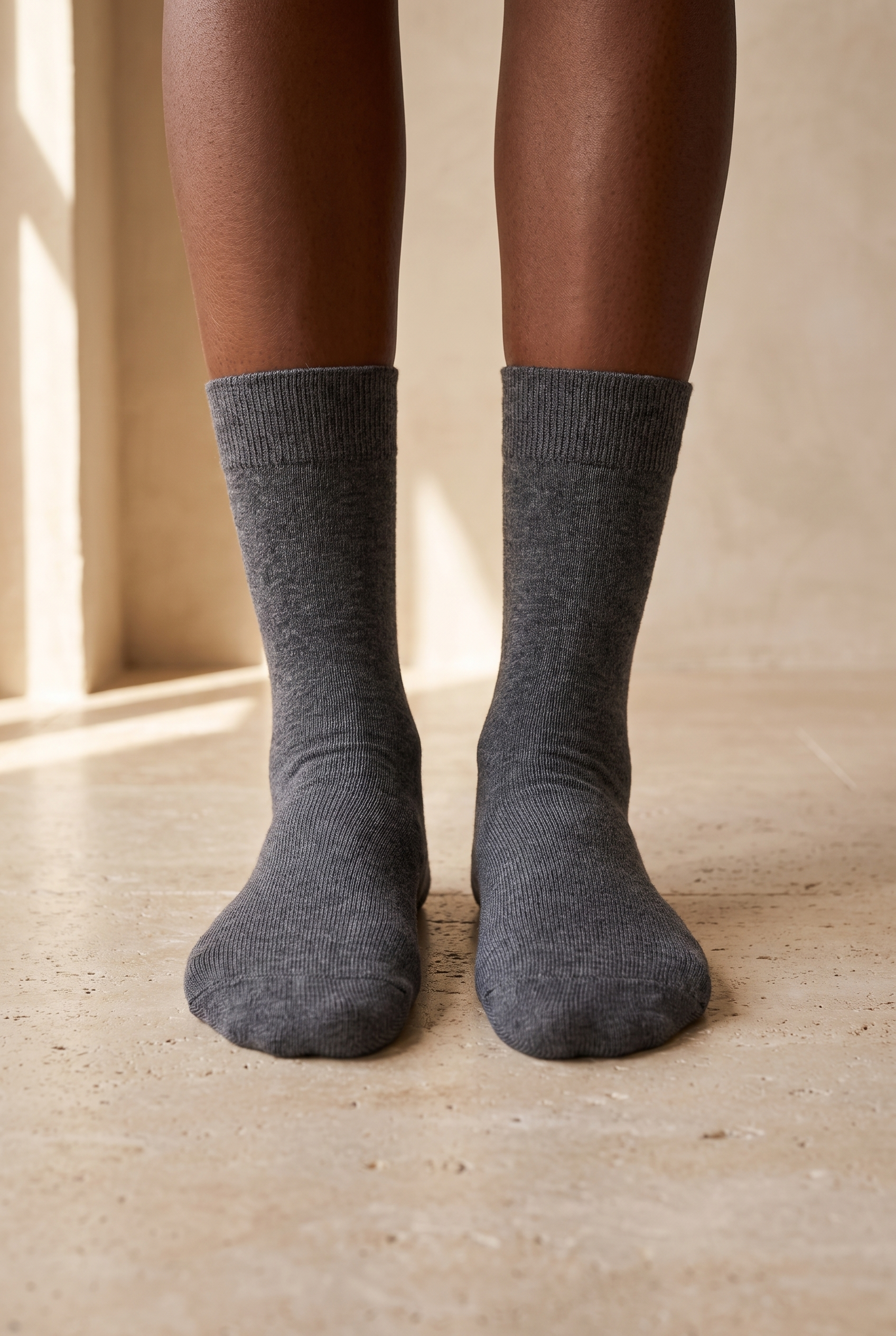 Women's Woolen Ankle Socks Gray