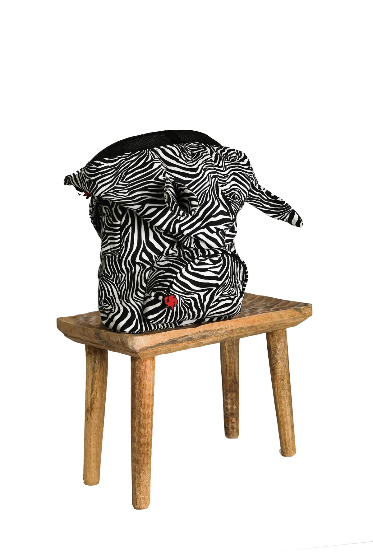 Kıds Zebra Sırt Çantası Desenli