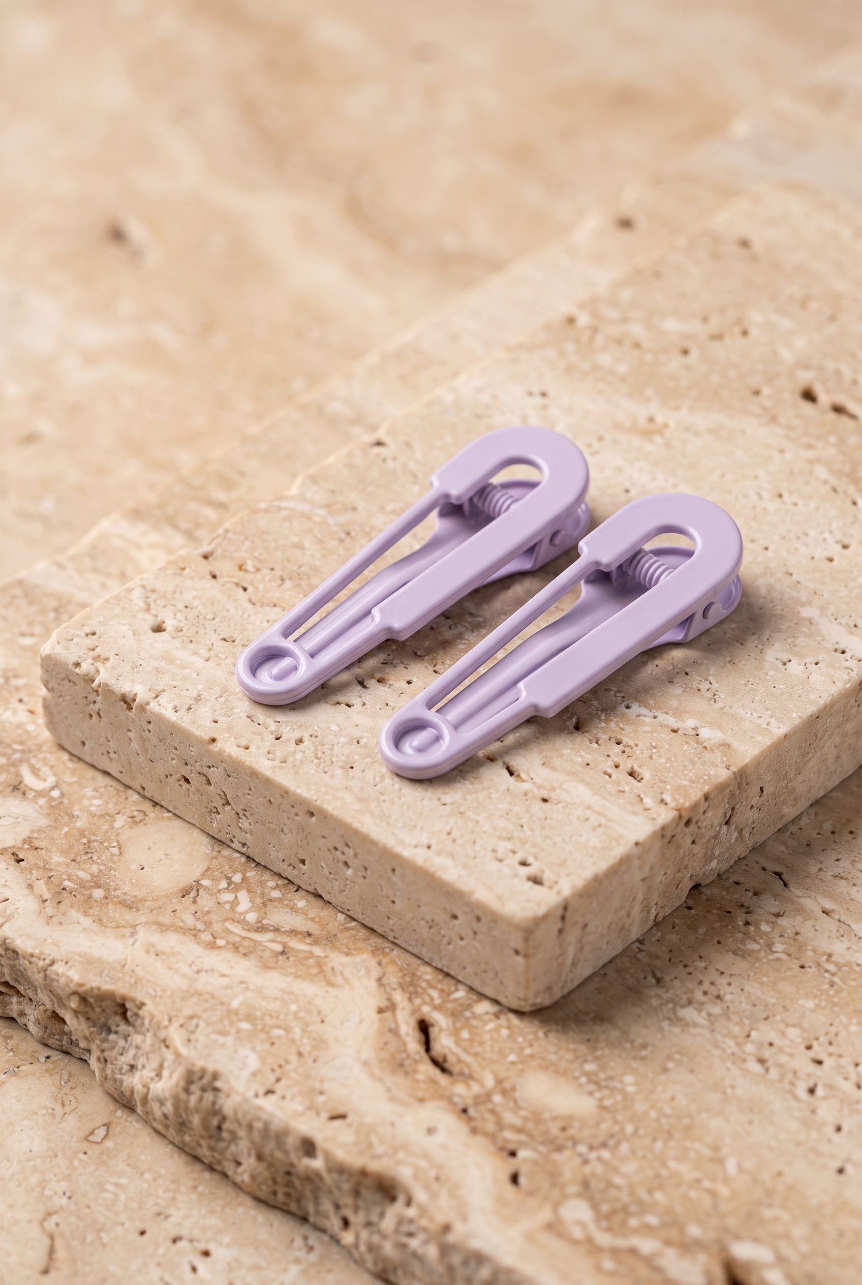 22505G2381 ÇENGEL DESENLİ TOKA-20688 Lila