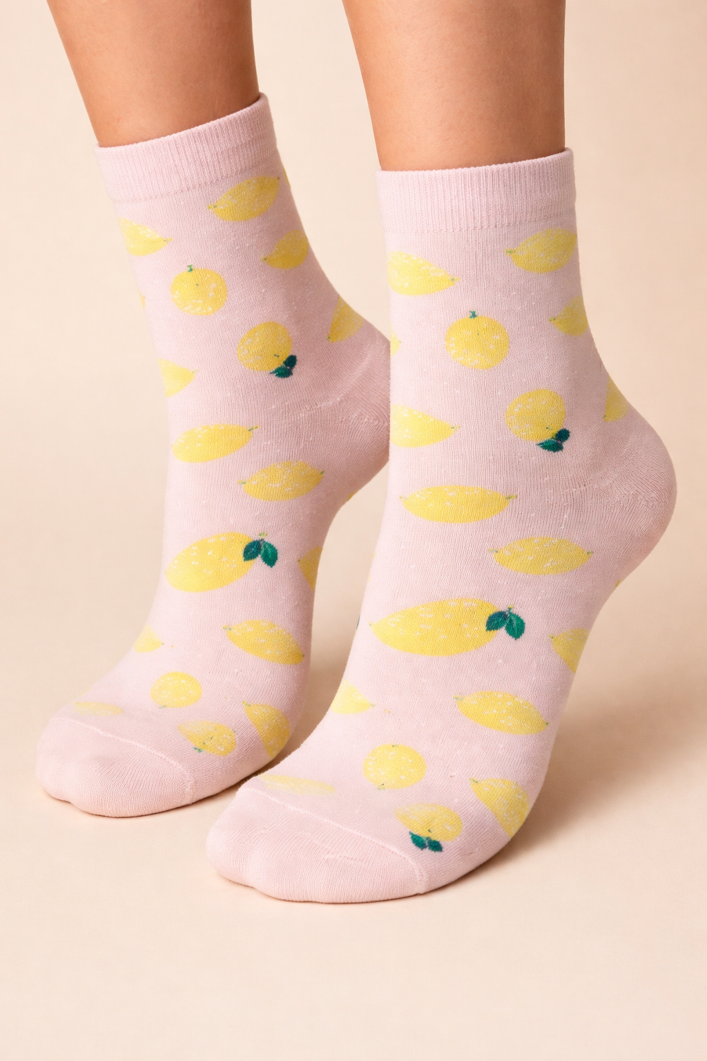 Kız Çocuk Meyve Desenli Soket Çorap