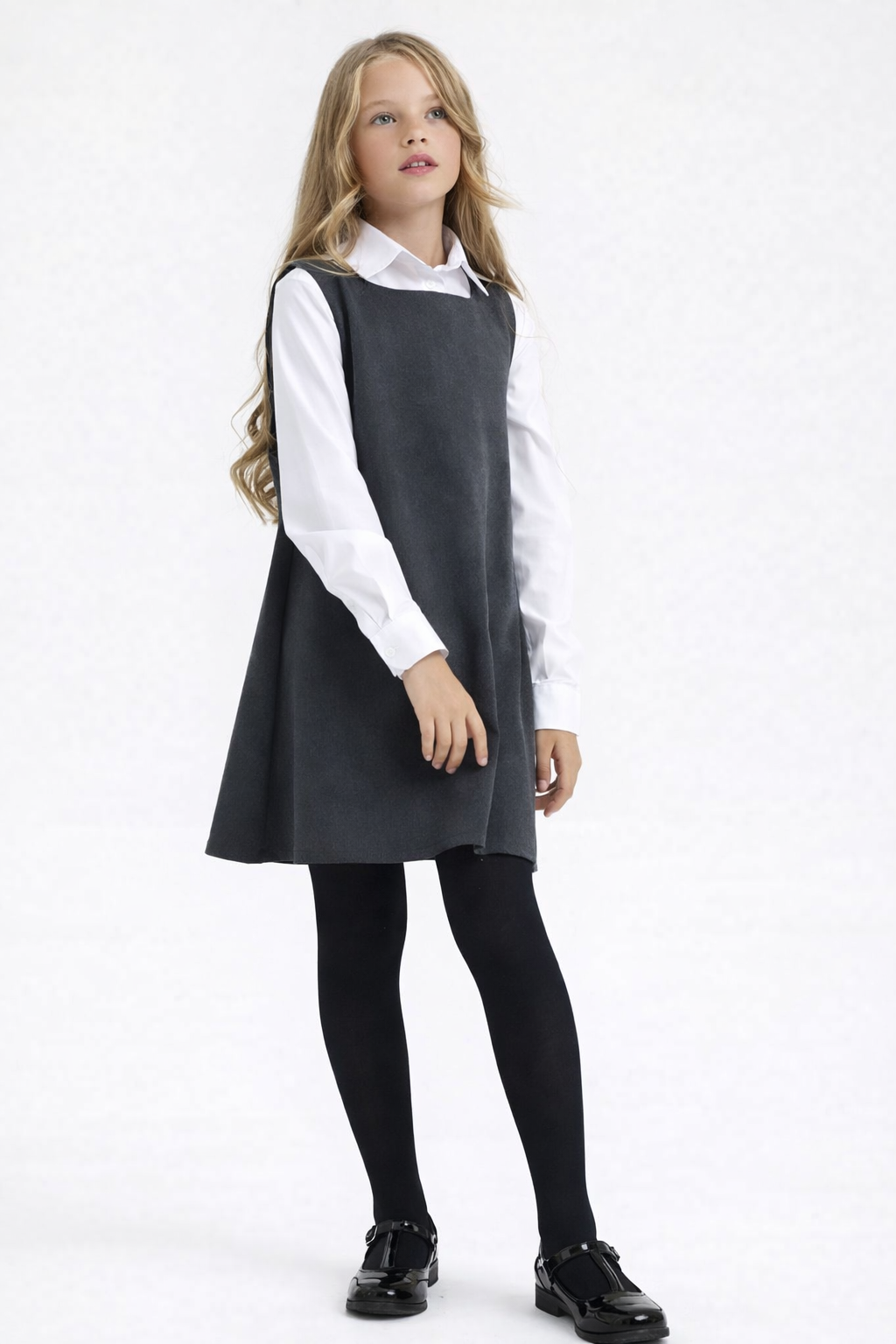 Kız Çocuk Mus Külotlu Çorap Siyah