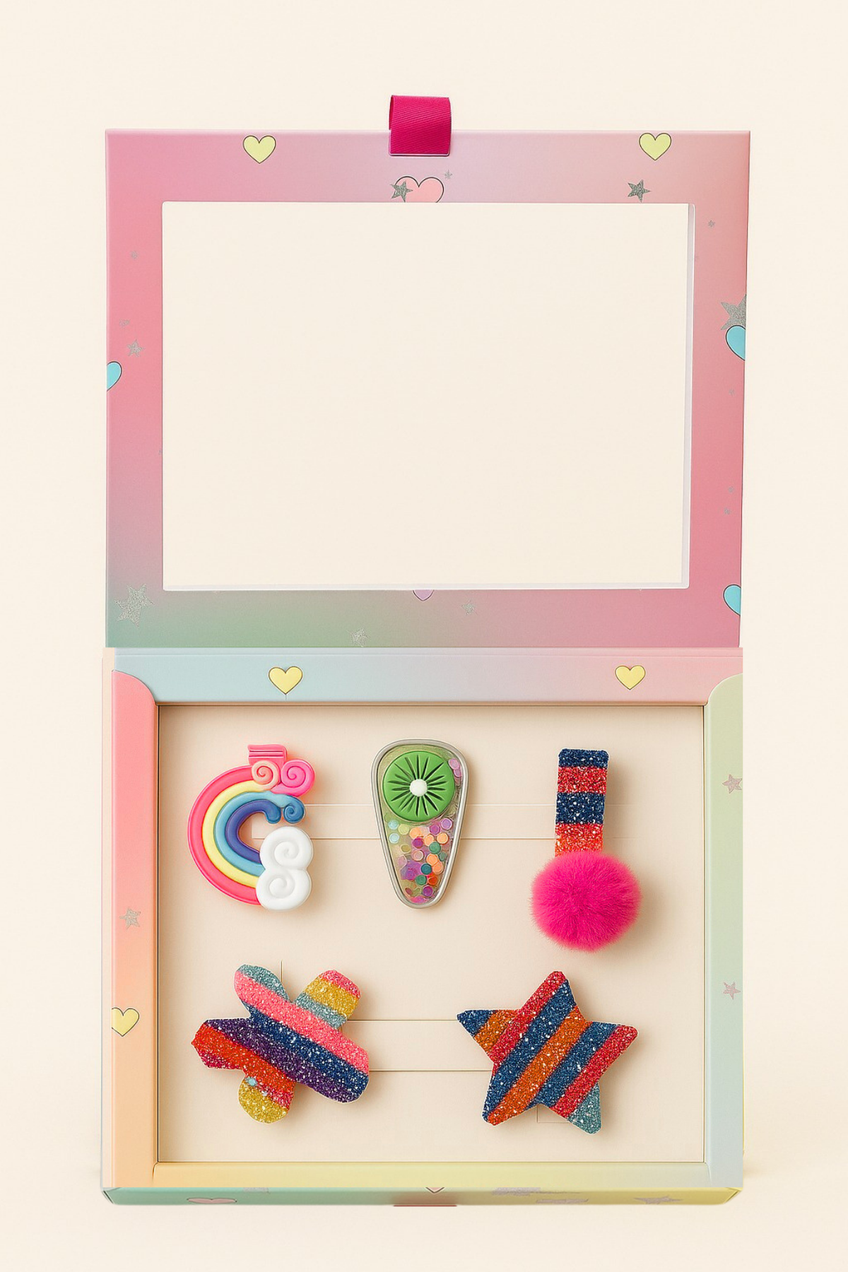 22505G1015 KUTULU UNICORN TOKA SETİ Pembe