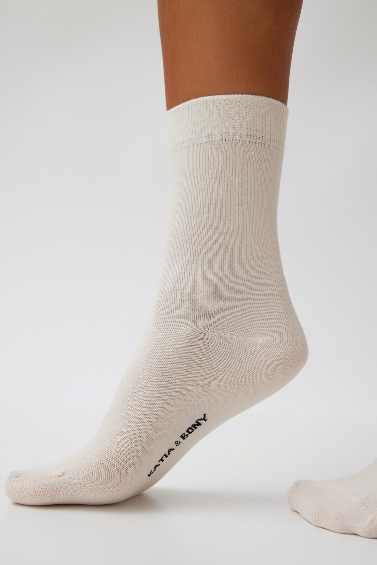 Kız Figürlü Kadın Soket Çorap Açık Pembe