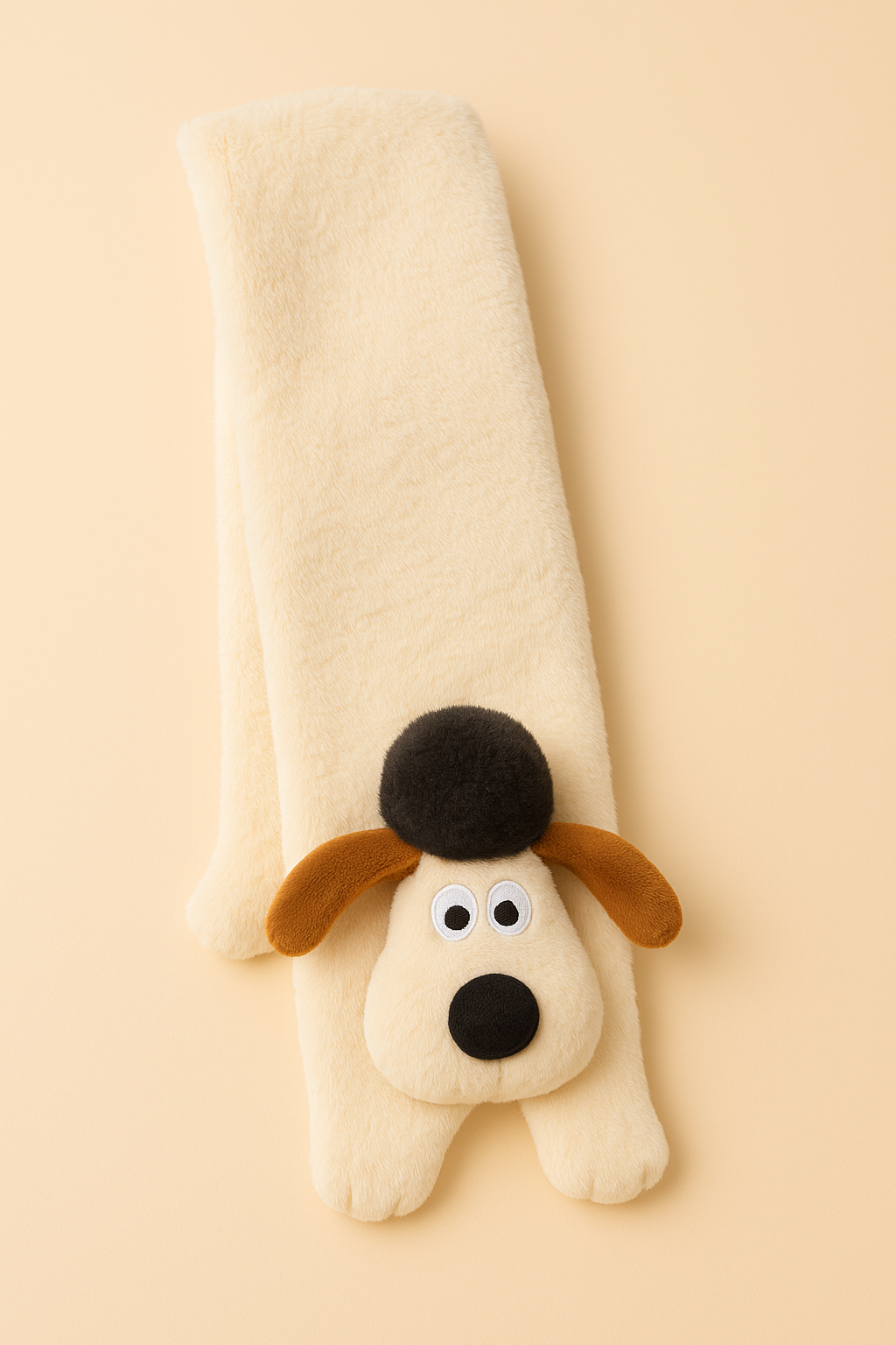 Köpek Aksesuarlı Peluş Atkı
