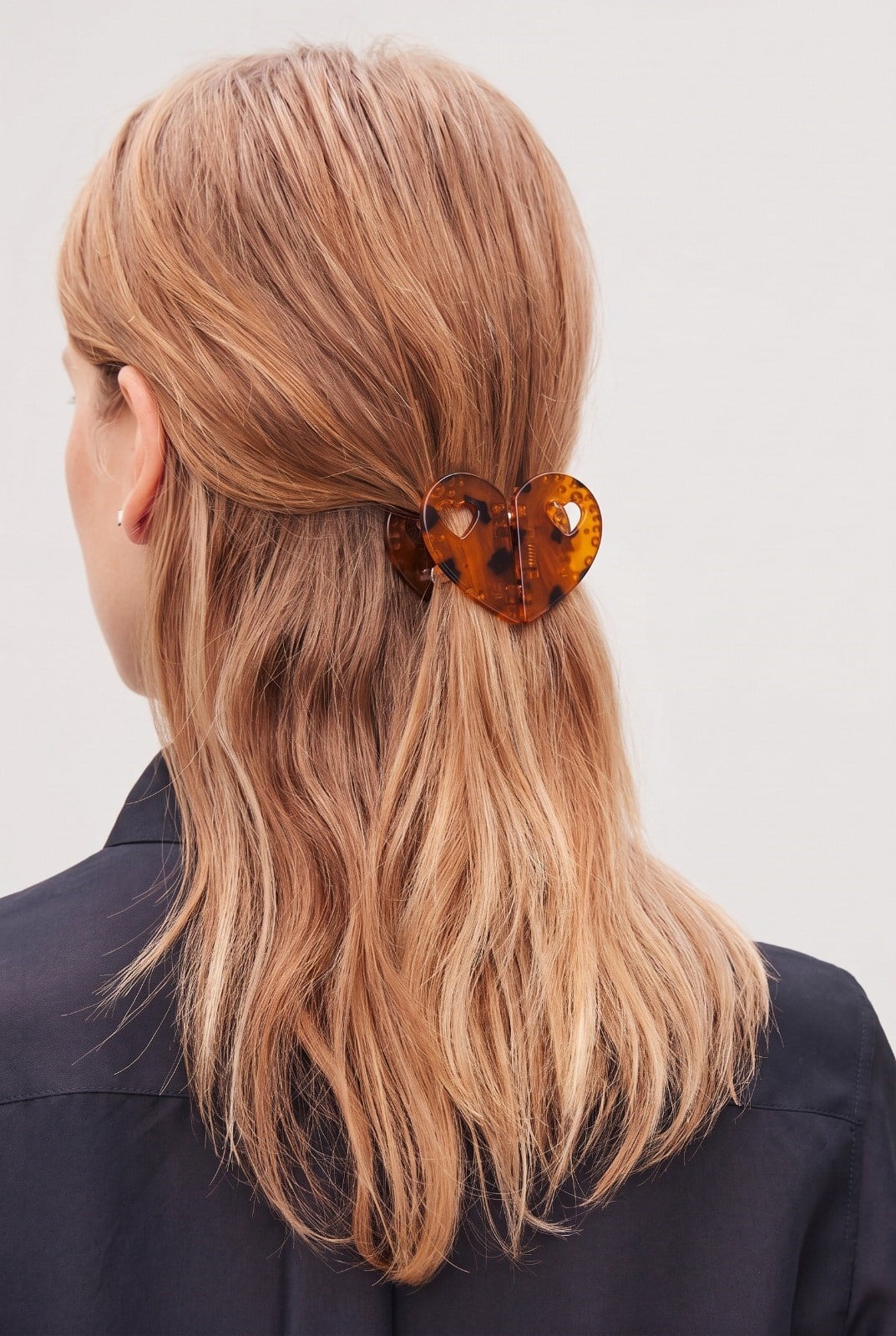 Leopar Desenli Kalpli Mıknatıslı Toka Turuncu
