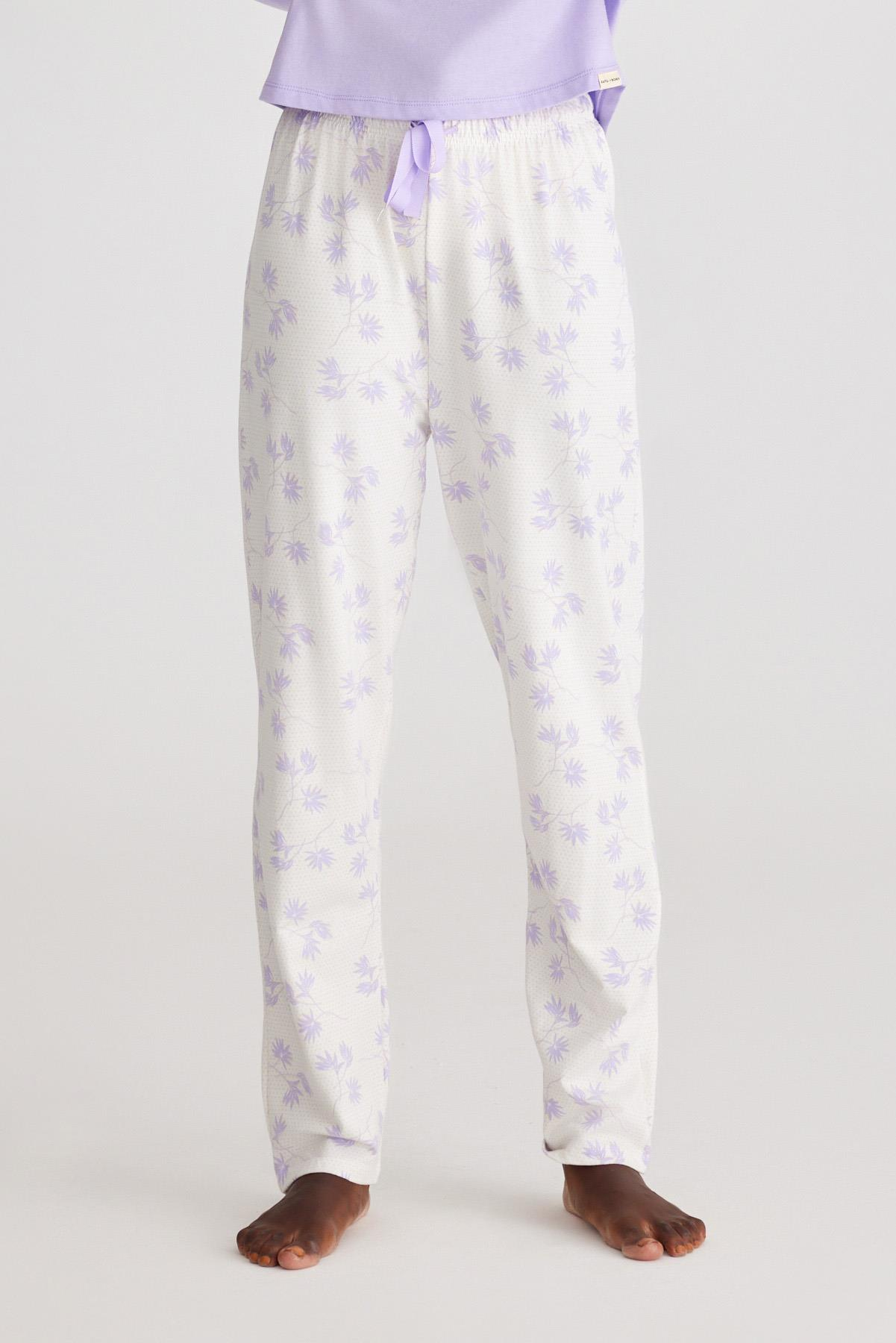Lovely Lılac Kadın Pijama Takım Lila