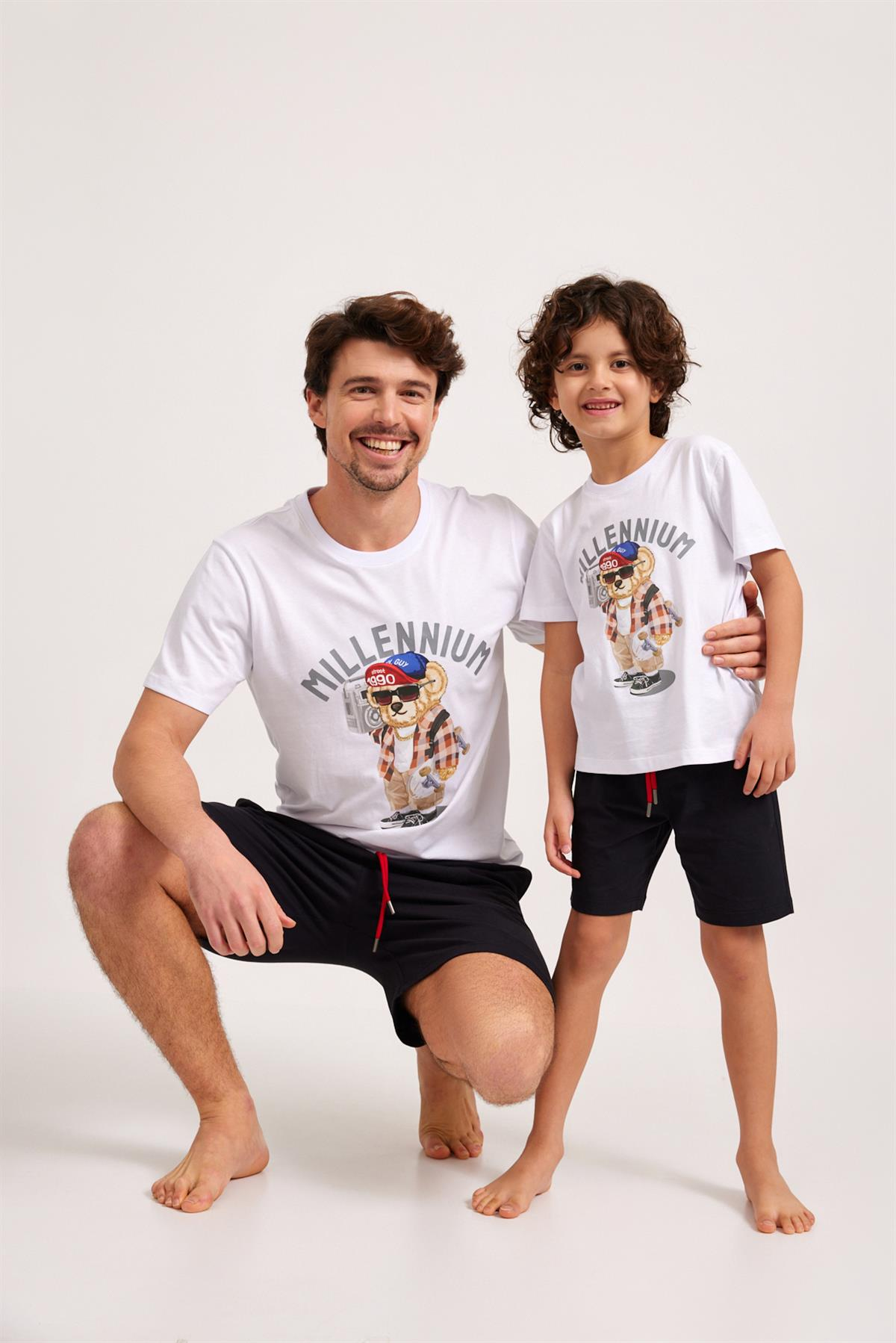 Millenium Erkek Çocuk Şort SİYAH