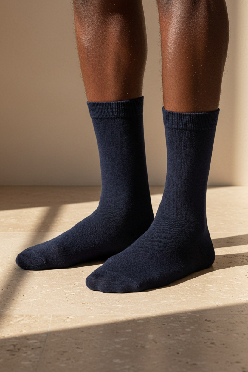 New Family Men's Sock Sock Navy Blue