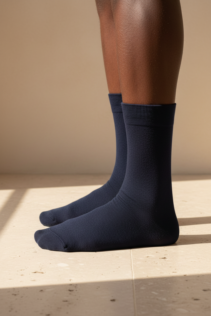 New Family Men's Sock Sock Navy Blue