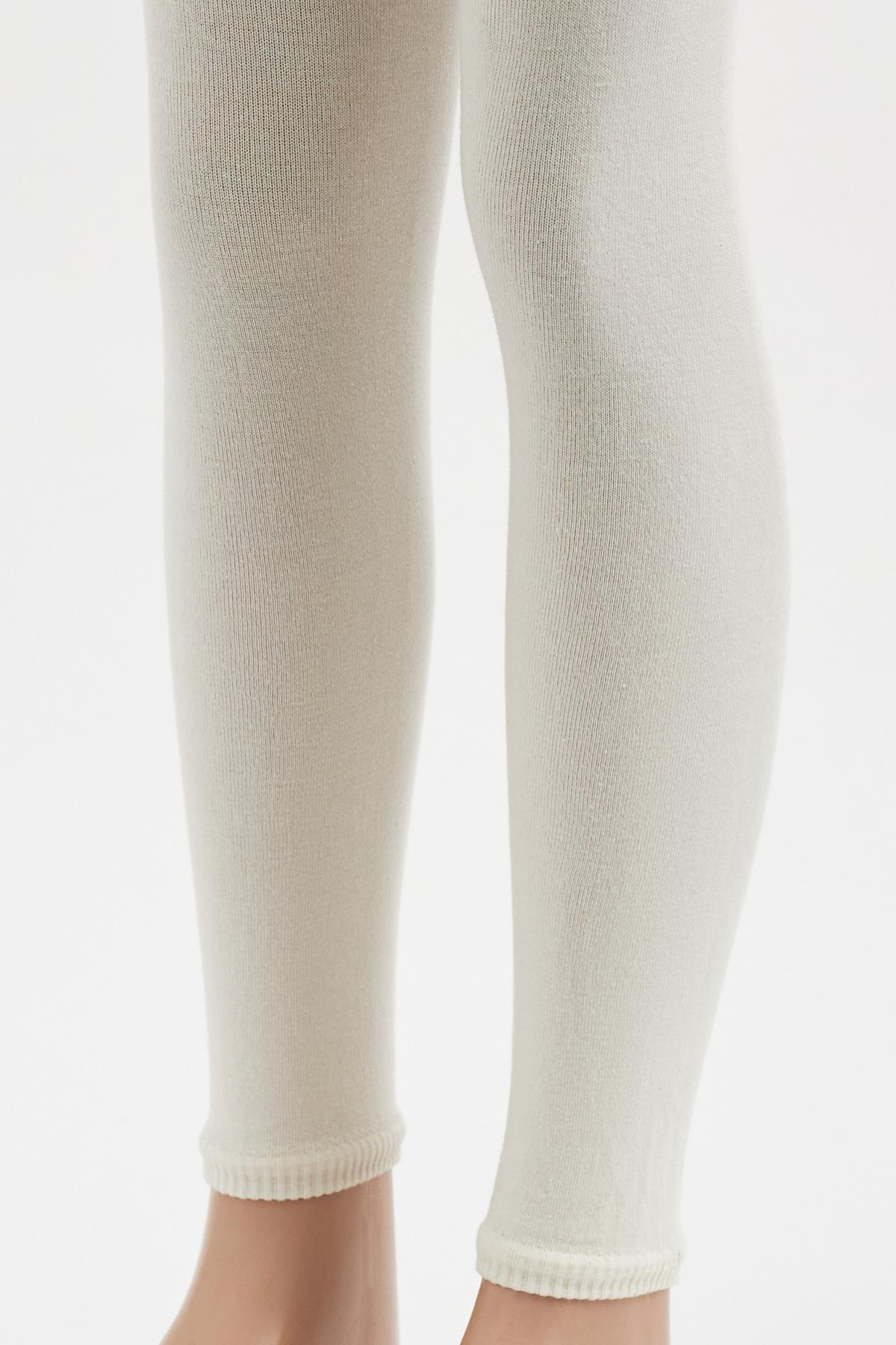 Pamuklu Çocuk Tayt EKRU