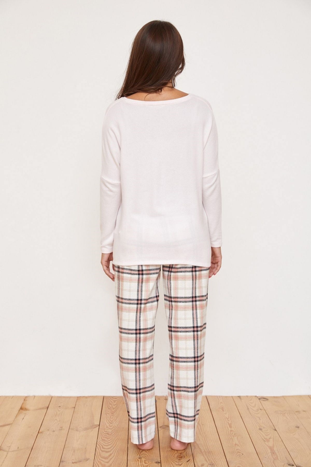 Pastel Neutrals Kadın Pantolon Desenli
